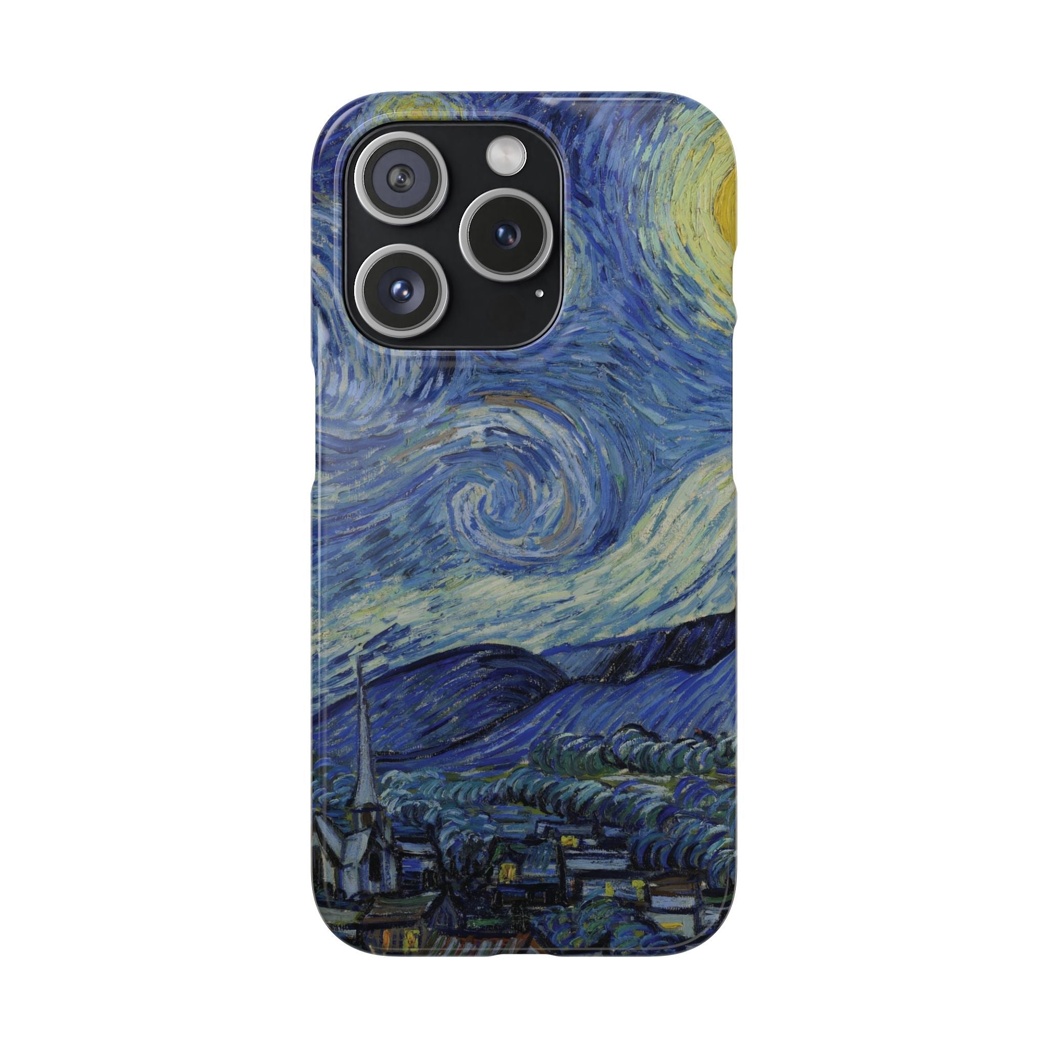 Starry Night by Van Gogh - iPhone Slim Case