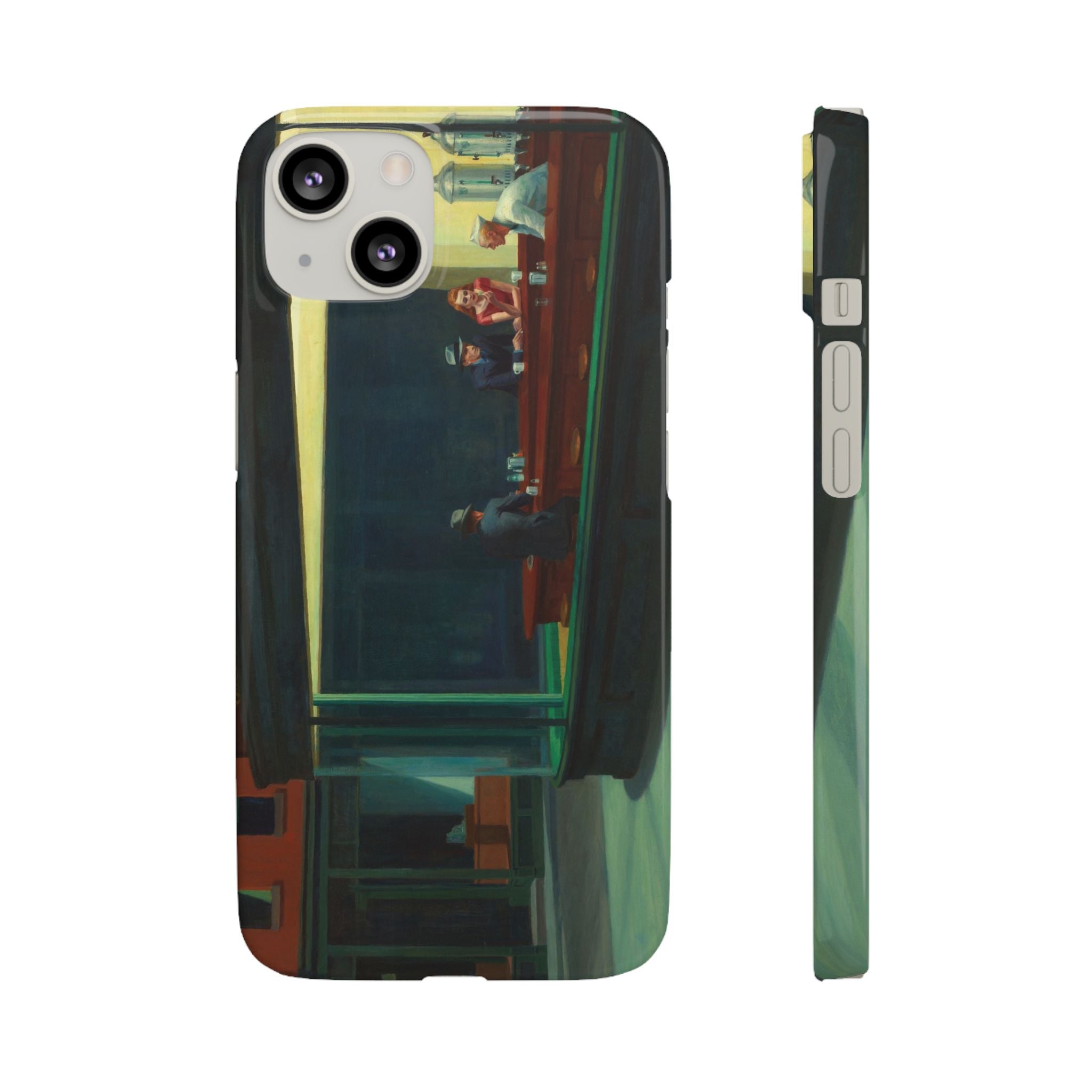 Nighthawks by Edward Hopper - iPhone Slim Case