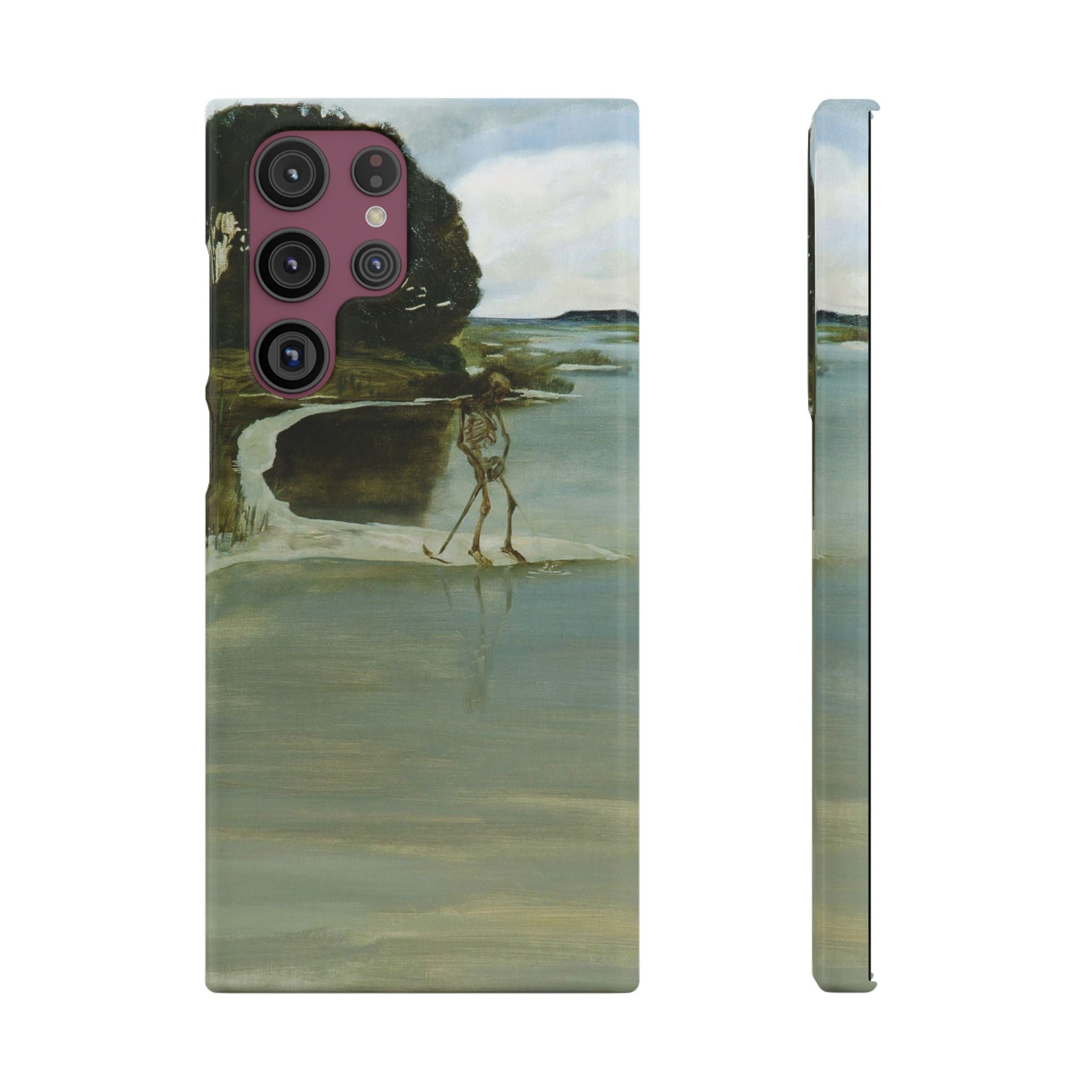 Death Peeing by Max Klinger - Samsung Slim Case