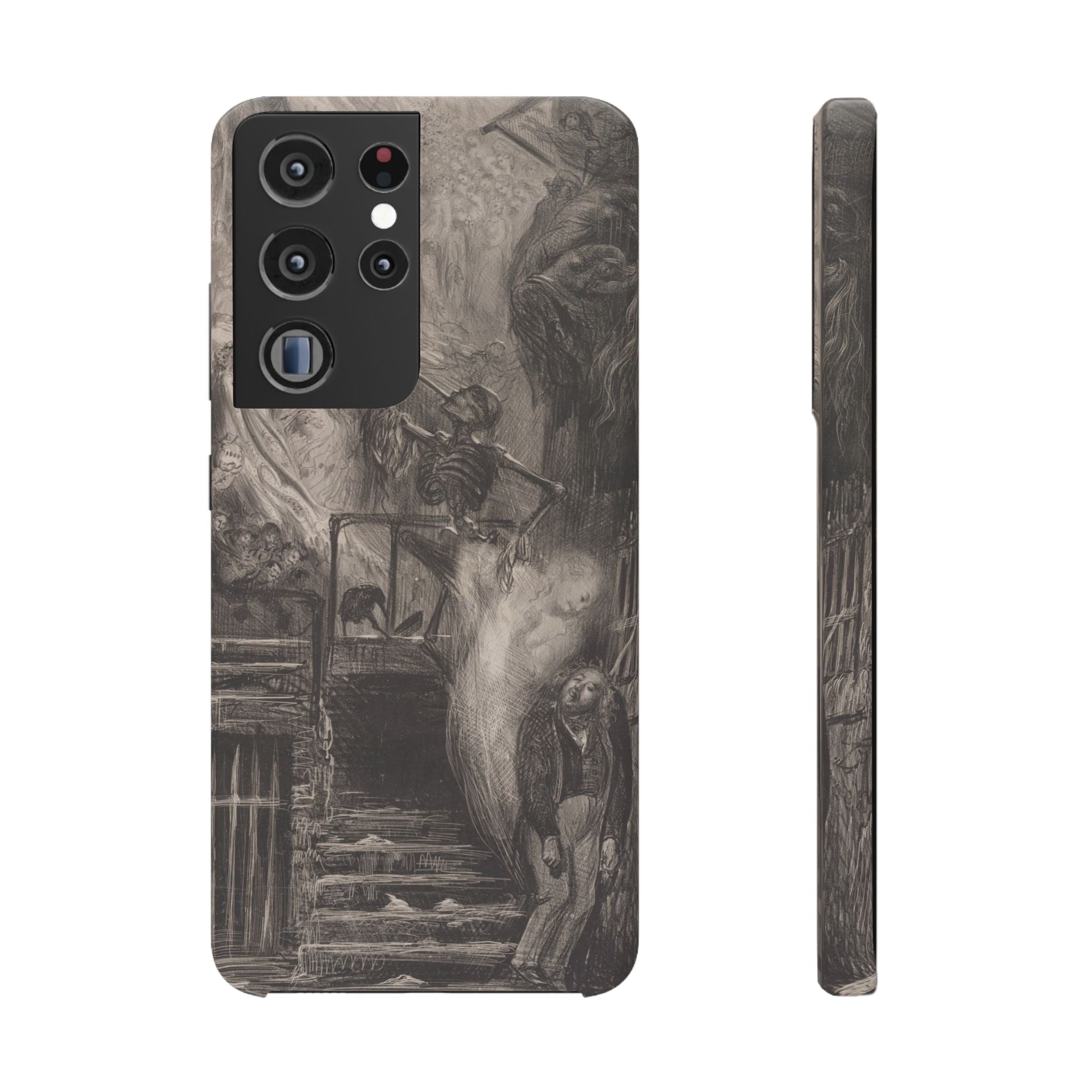 La Rue de la Vieille Lanterne by Gustave Doré - Samsung Slim Case