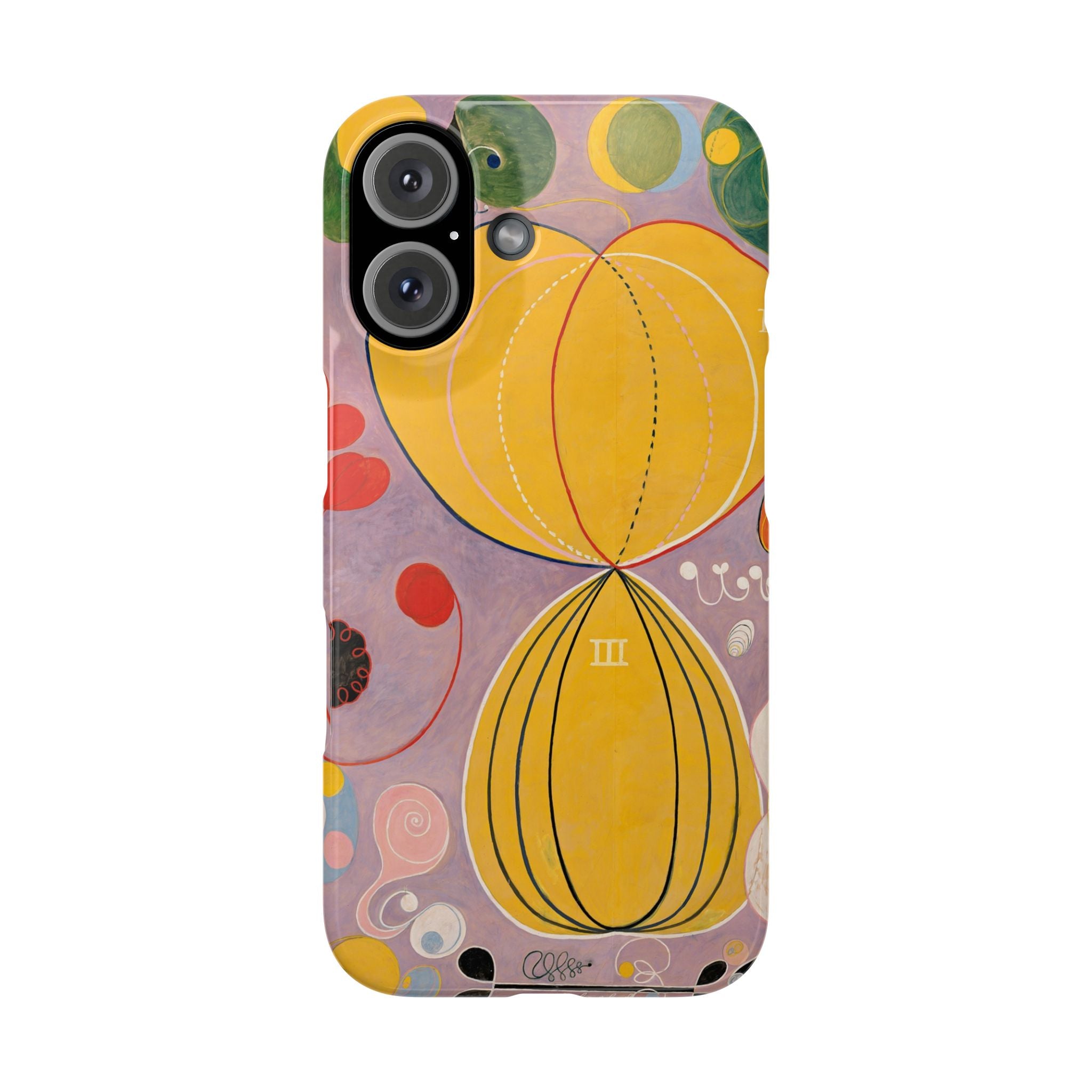 The Ten Largest No. 7, Adulthood by Hilma af Klint - iPhone Slim Case