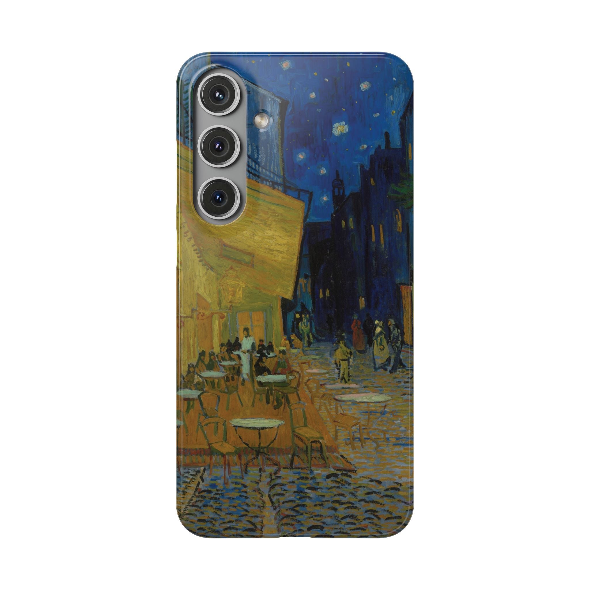 Café Terrace at Night by Vincent van Gogh - Samsung Slim Case