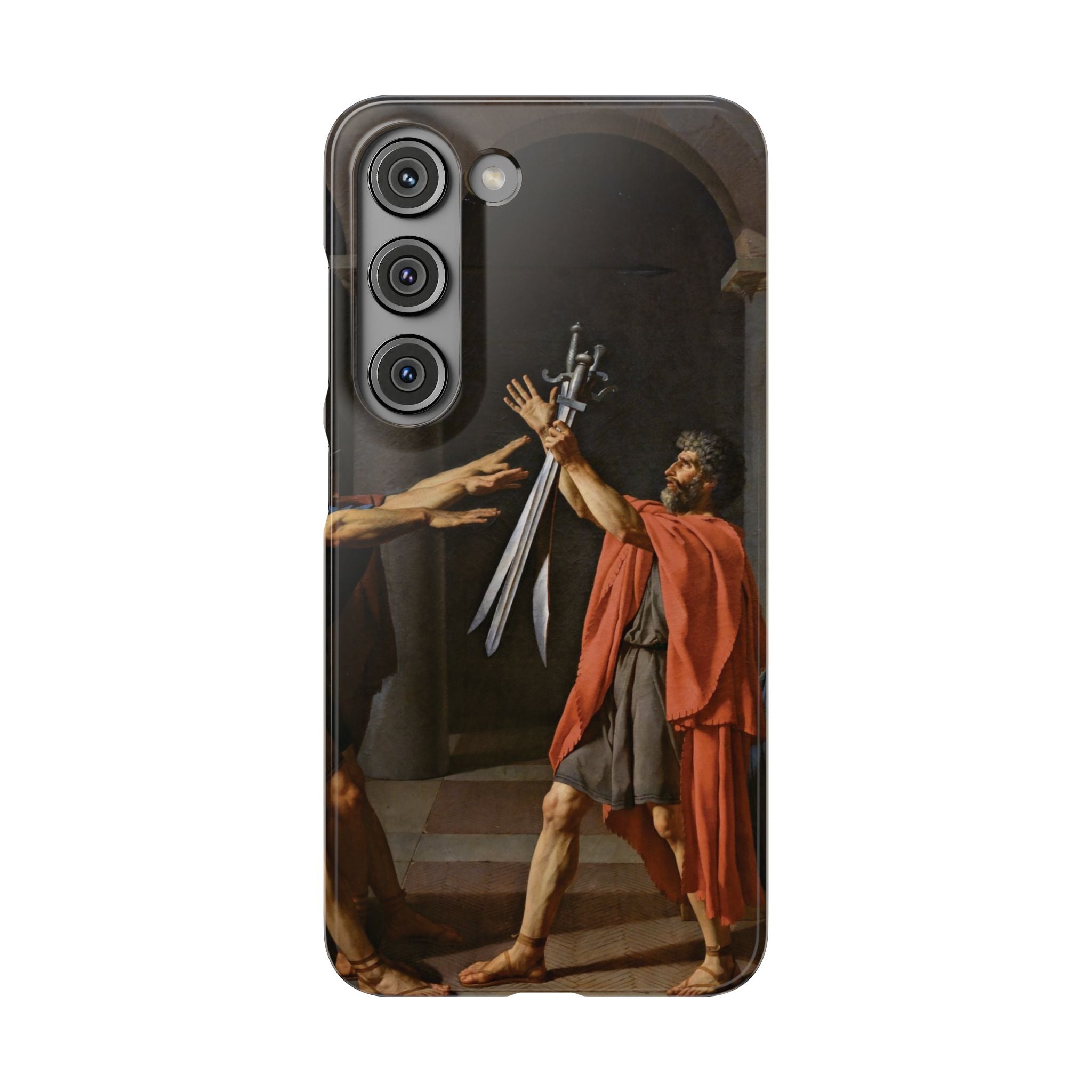 Oath of the Horatii by Jacques-Louis David - Samsung Slim Case