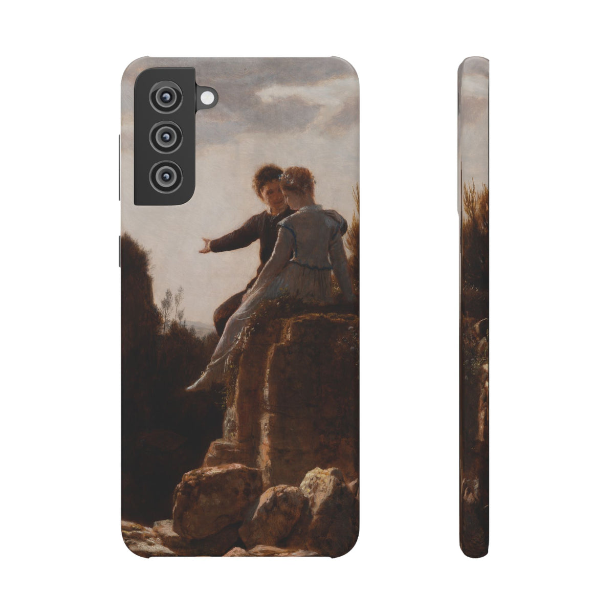 The Honeymoon by Arnold Böcklin - Samsung Slim Case