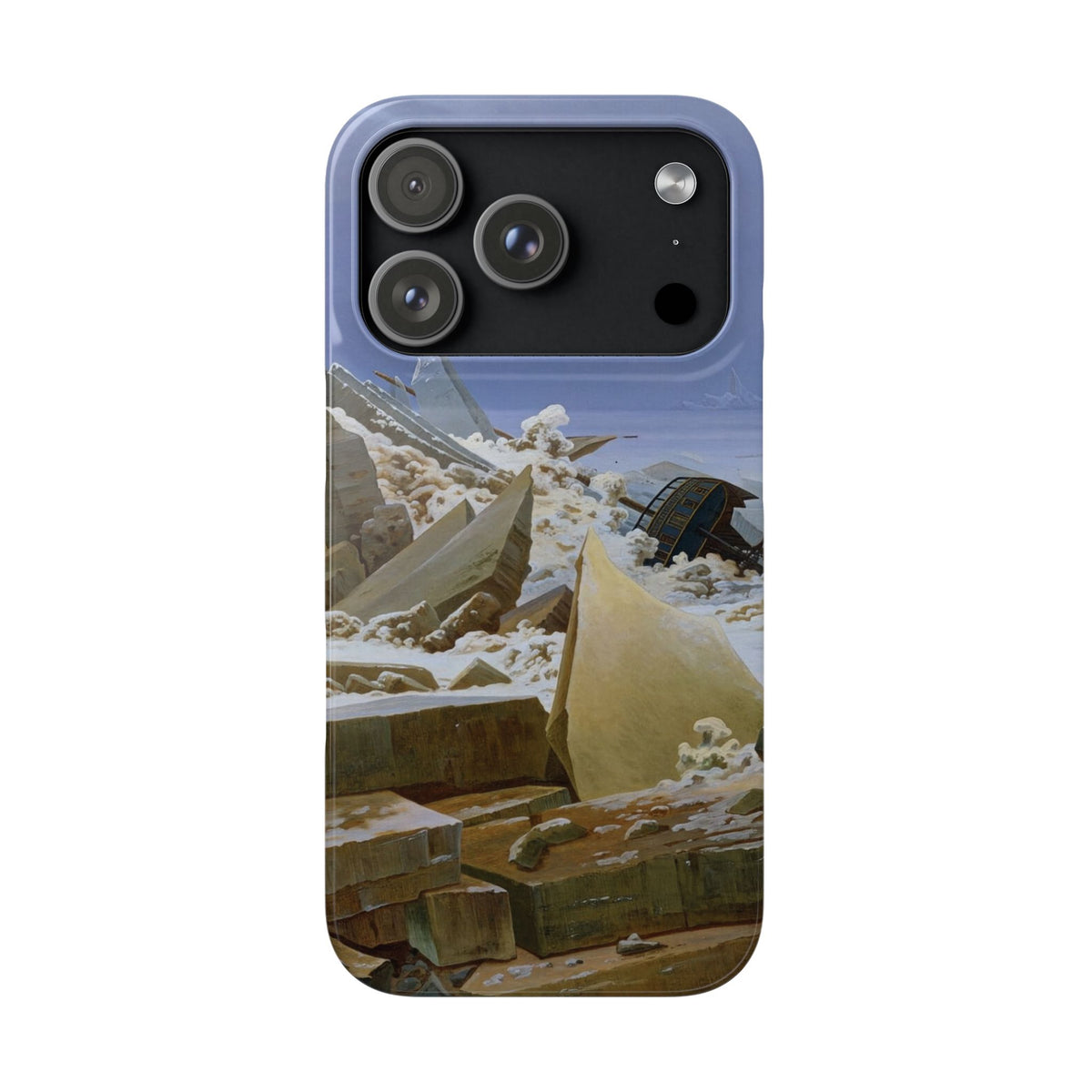 The Sea of Ice by Caspar David Friedrich - iPhone Slim Case