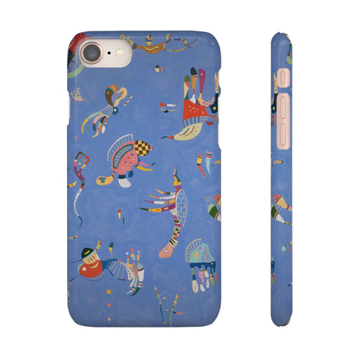 Sky Blue by Vasily Kandinsky - iPhone Slim Case