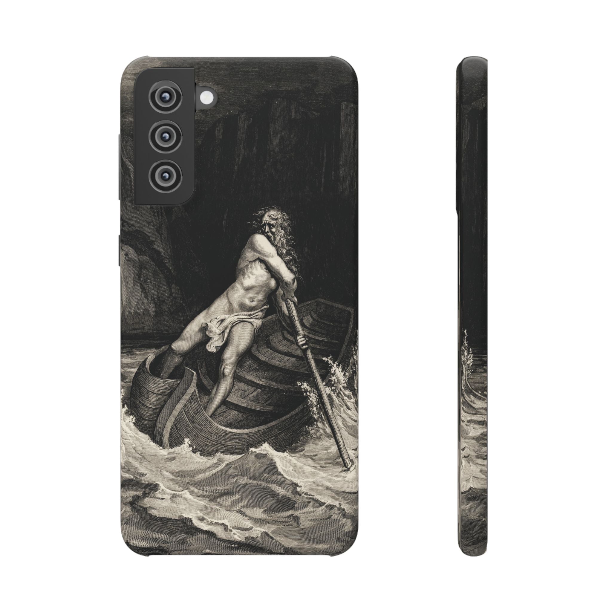Canto III – Charon by Gustave Doré - Samsung Slim Case