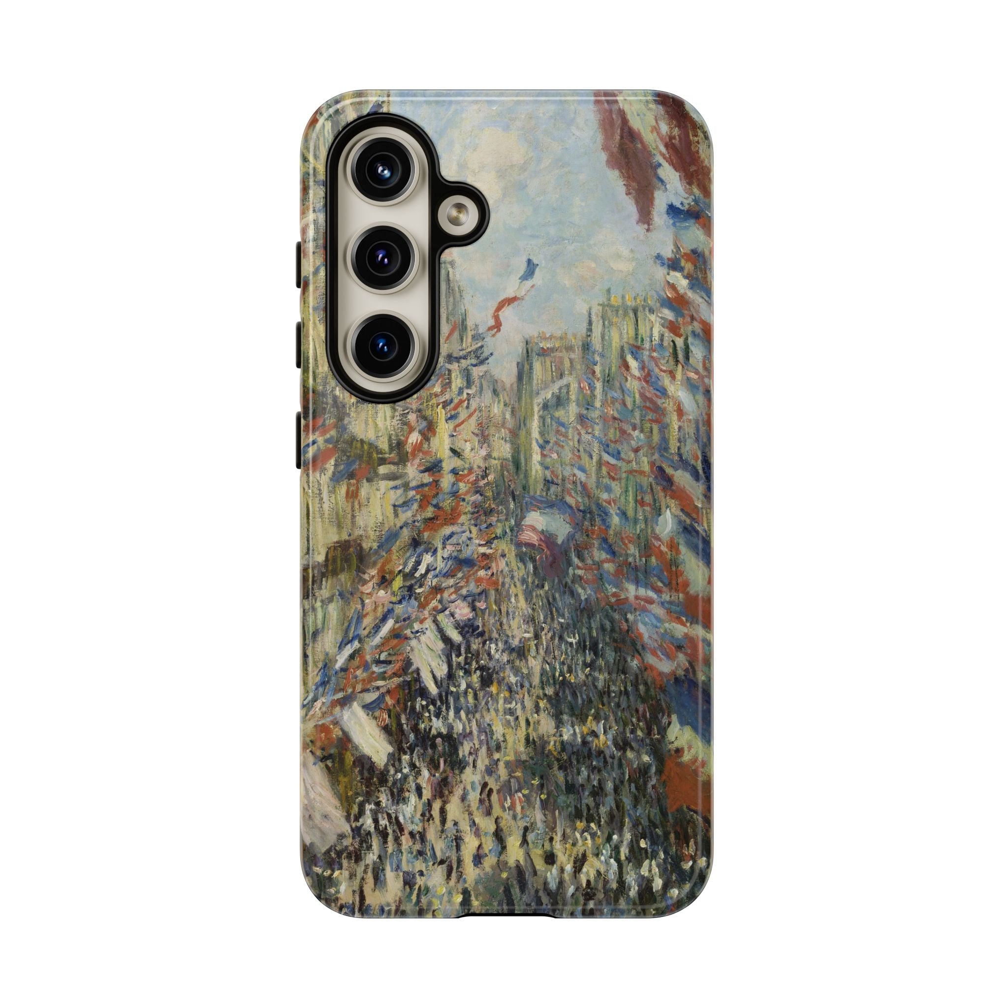 The Rue Montorgueil in Paris by Claude Monet - Samsung Tough Case