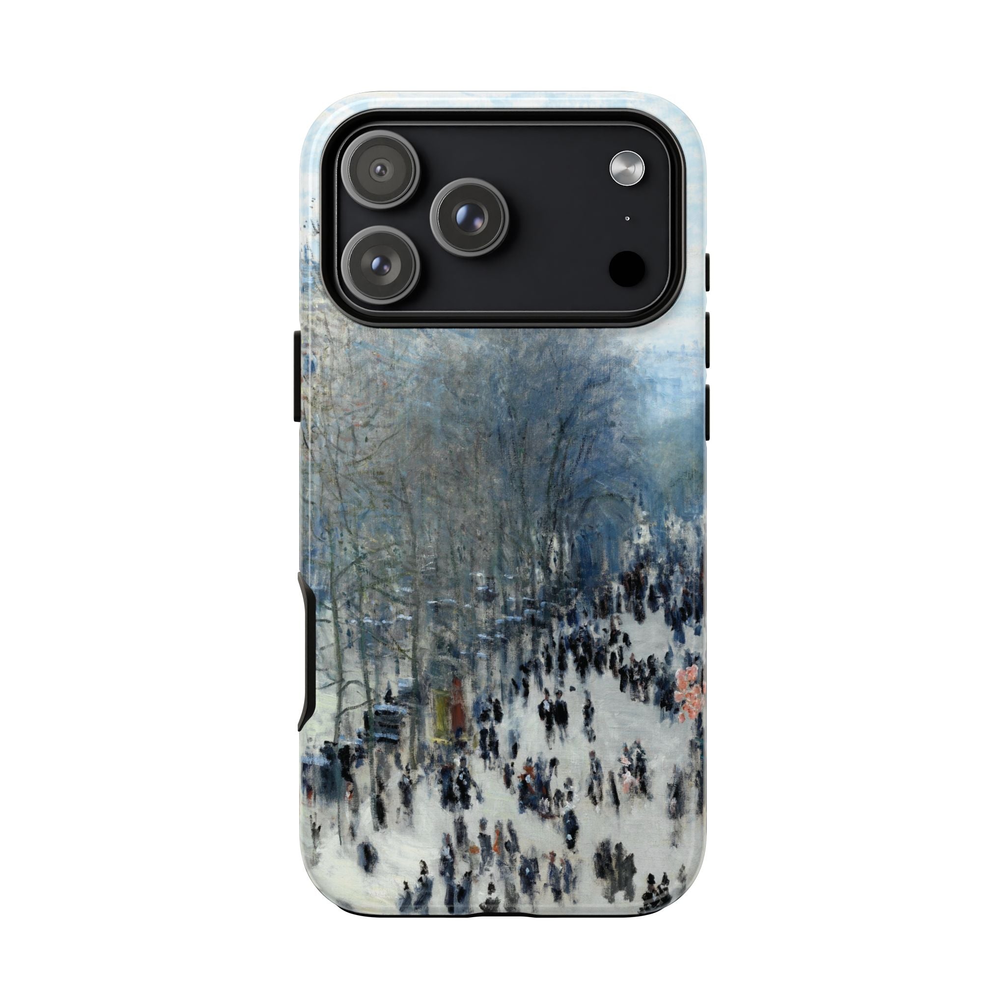 Boulevard des Capucines by Claude Monet - iPhone Tough Case