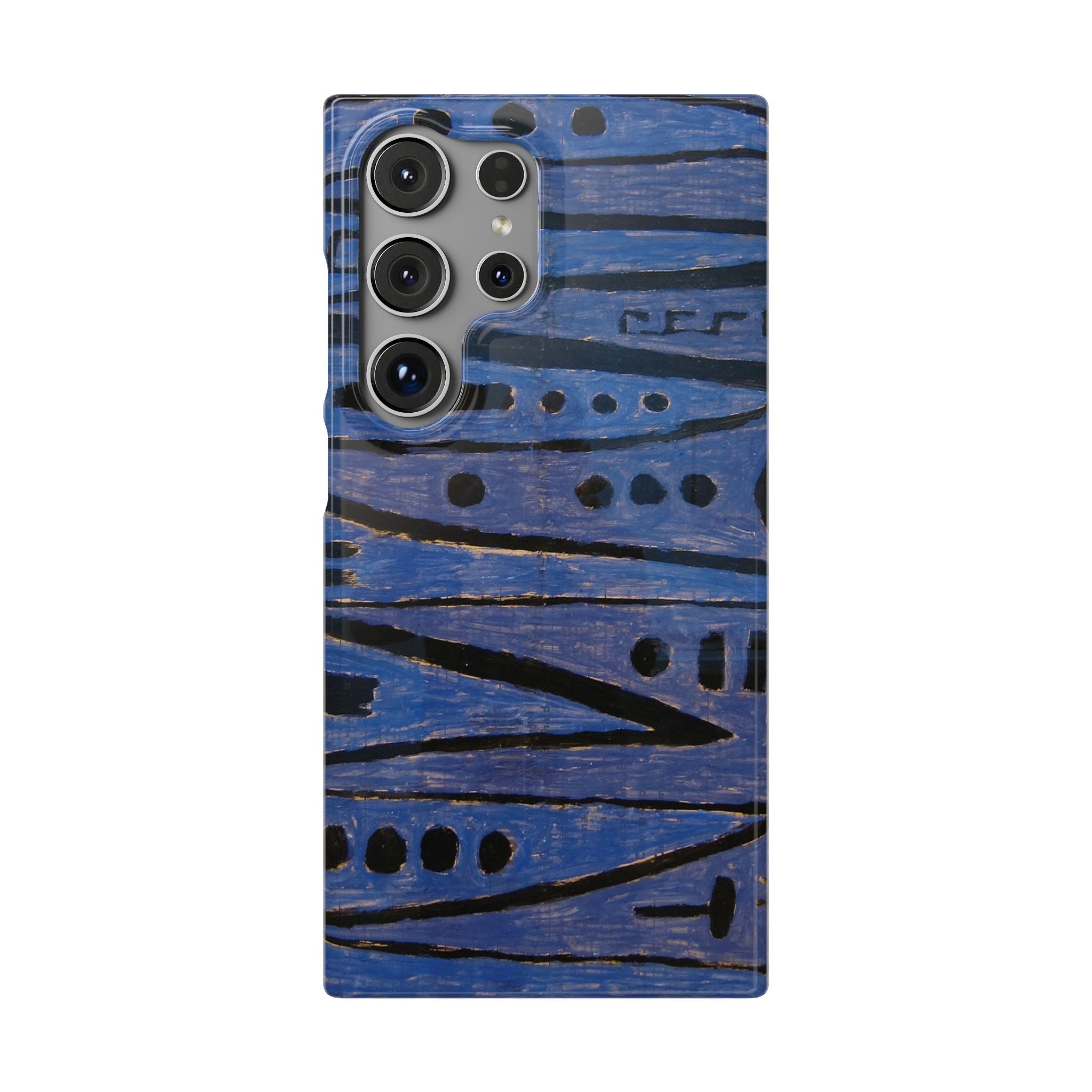 Heroic strokes of the bow by Paul Klee - Samsung Slim Case