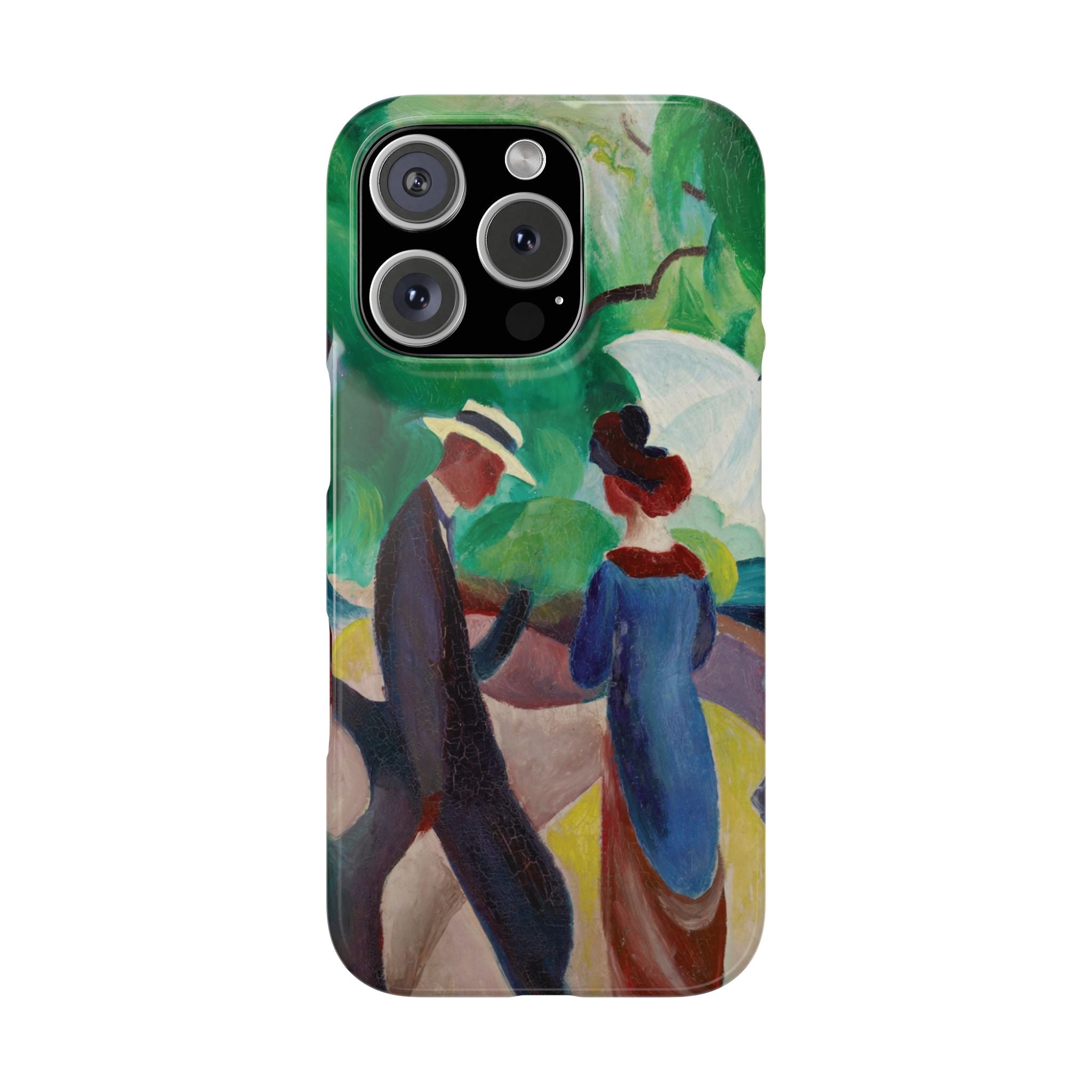 Promenade by August Macke - iPhone Slim Case