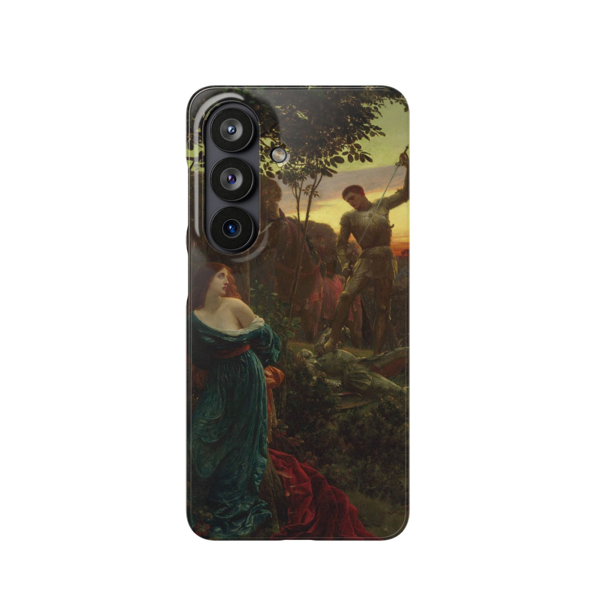 Chivalry by Frank Dicksee - Samsung Slim Case