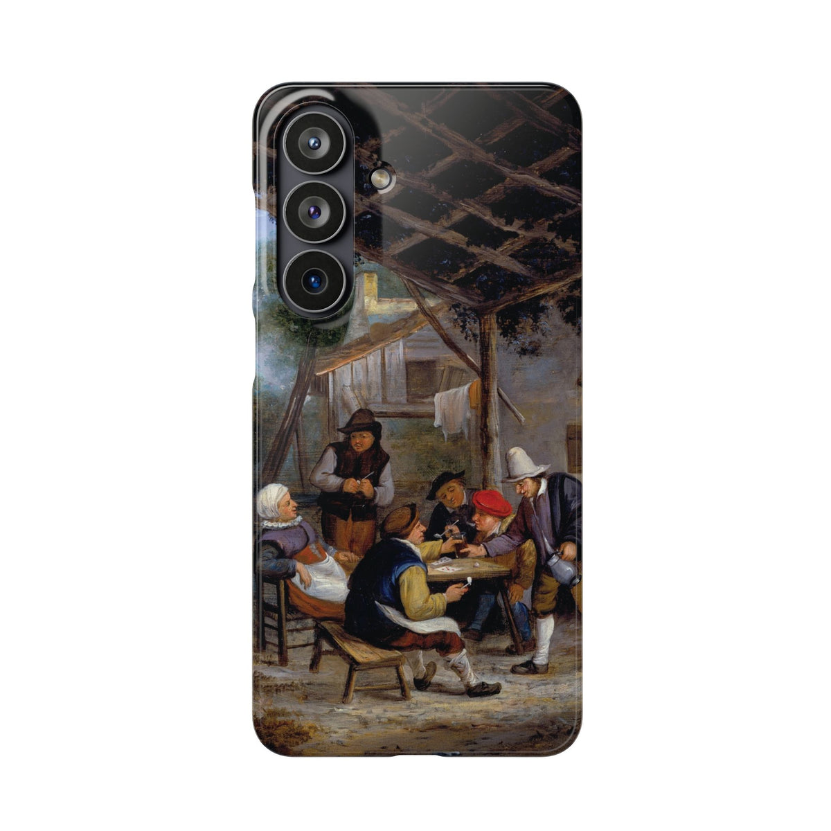 Peasants Drinking by Adriaen van Ostade - Samsung Slim Case