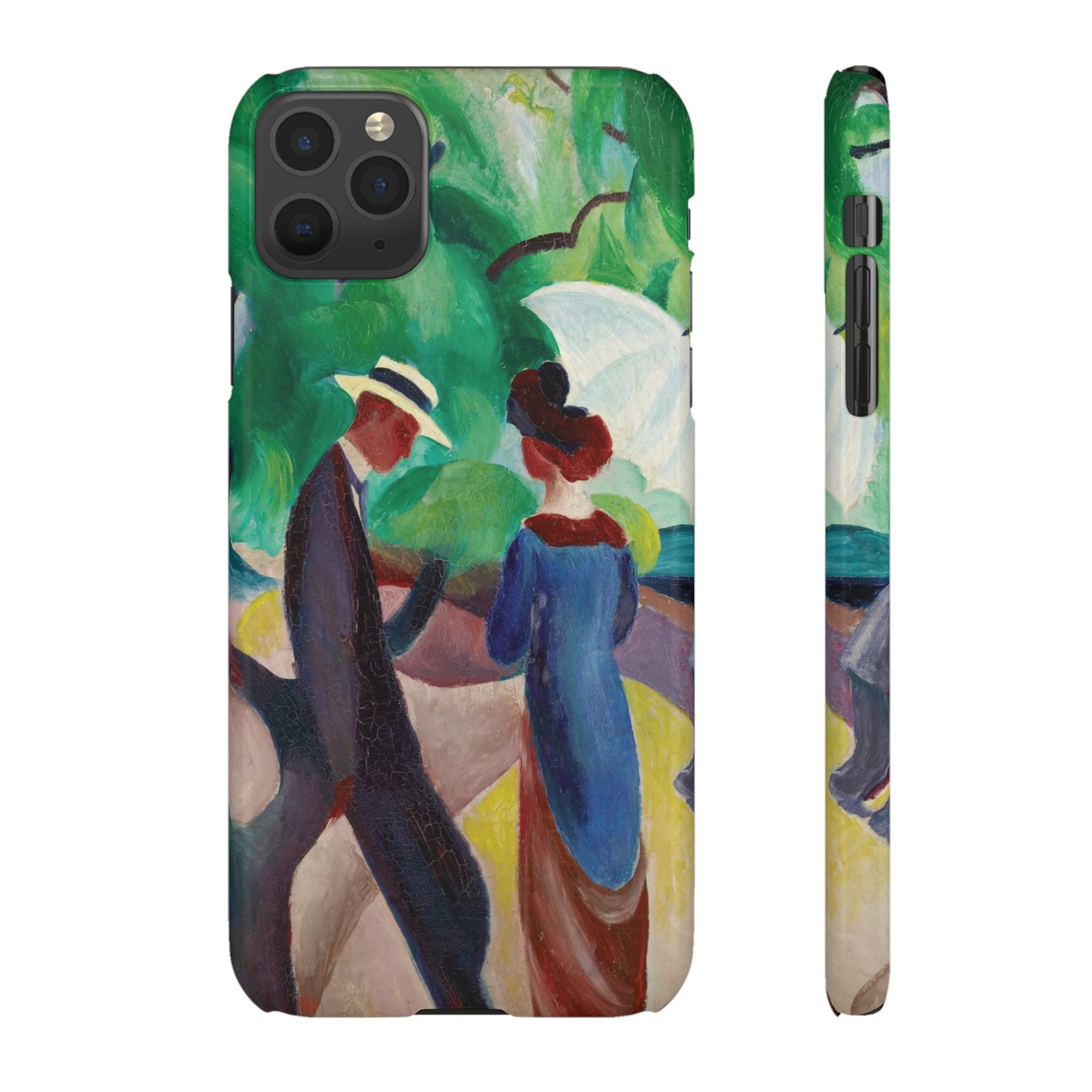 Promenade by August Macke - iPhone Slim Case