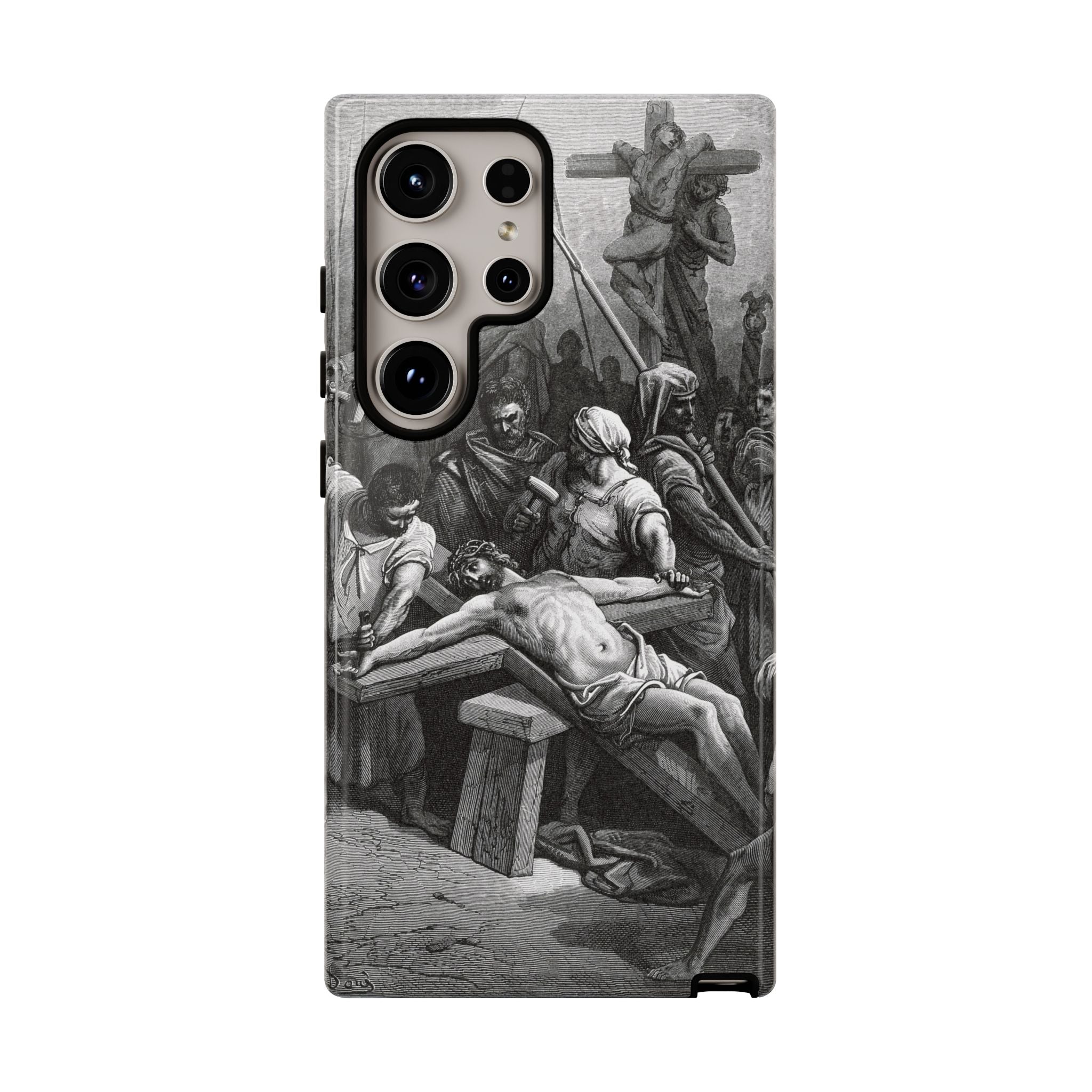Crucifixion of Jesus by Gustave Doré - Samsung Tough Case