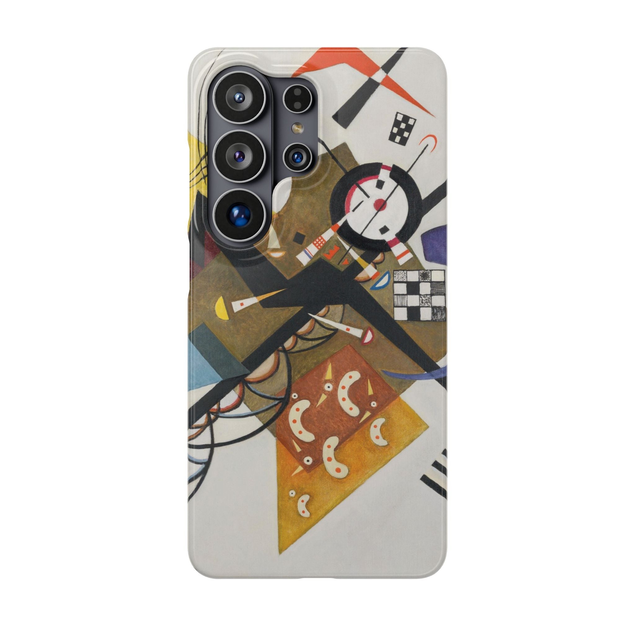 On White II by Vasily Kandinsky - Samsung Slim Case