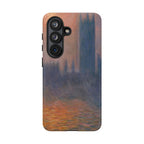 The Houses of Parliament Sunset by Claude Monet - Samsung Tough Case