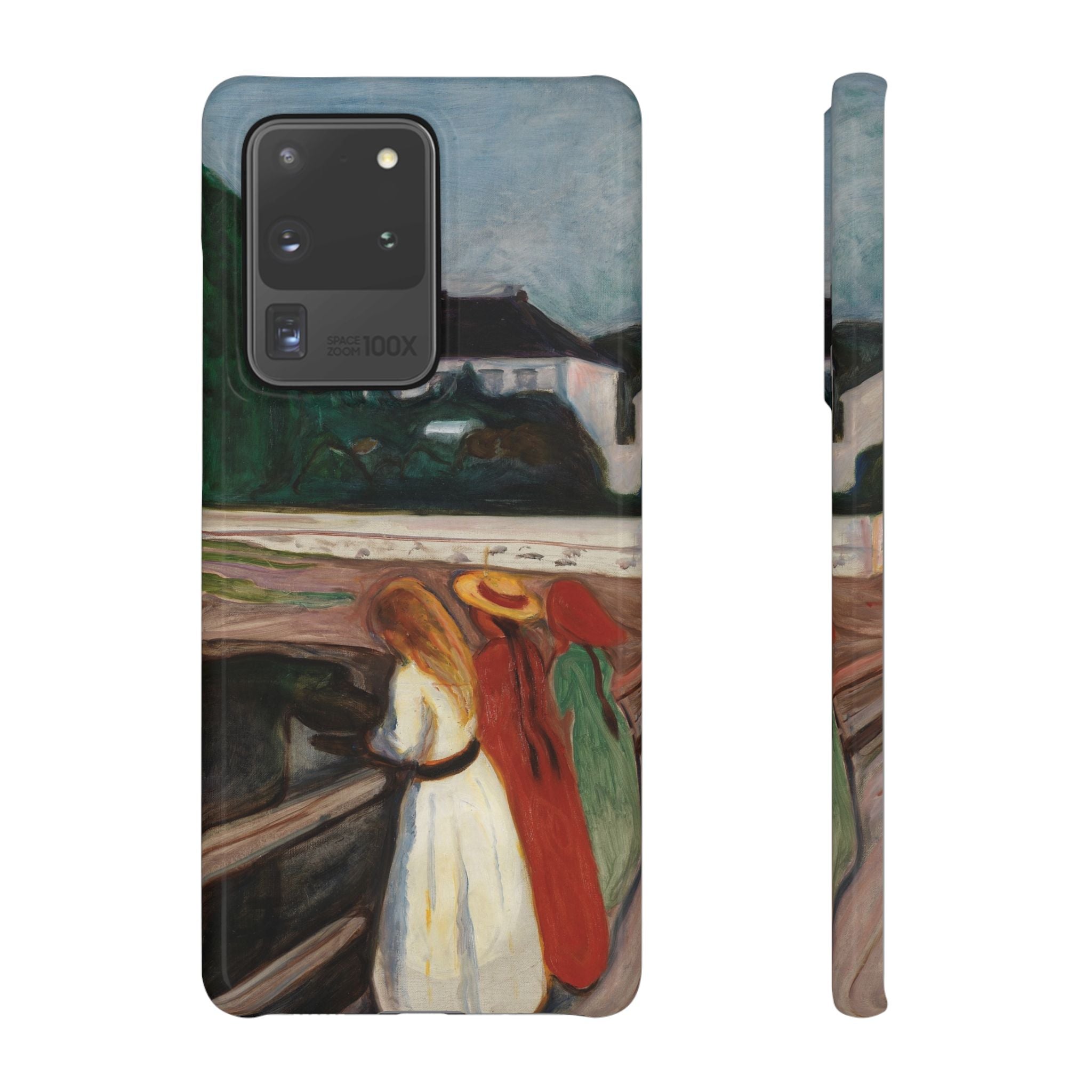 The Girls on the Bridge by Edvard Munch - Samsung Slim Case