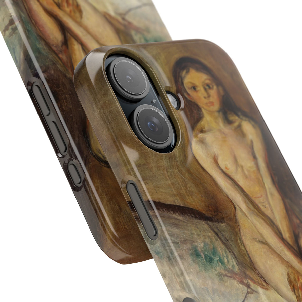 Puberty by Edvard Munch - iPhone Slim Case