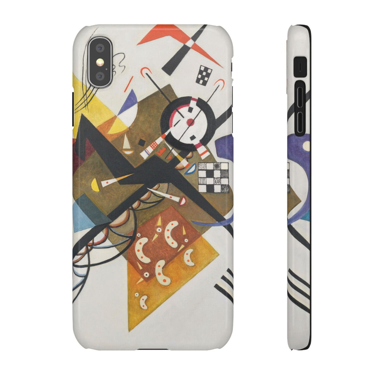 On White II by Vasily Kandinsky - iPhone Slim Case