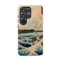 The Sea at Satta in Suruga Province by Utagawa Hiroshige - Samsung Tough Case