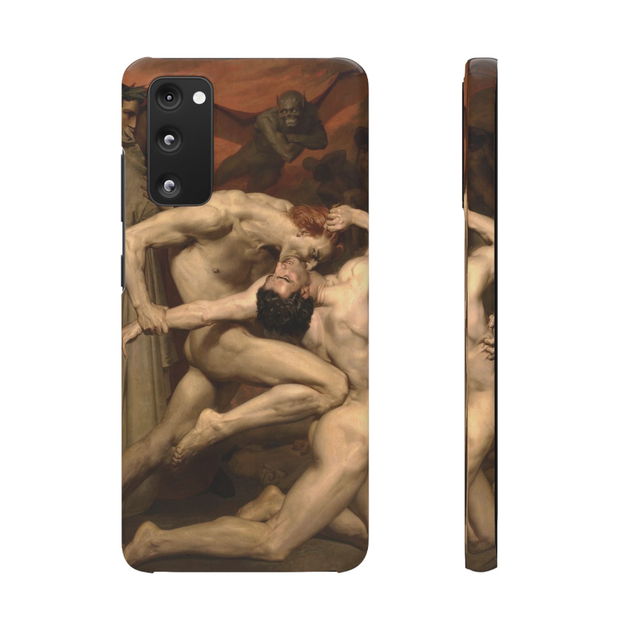 Dante and Virgile by William Bouguereau - Samsung Slim Case