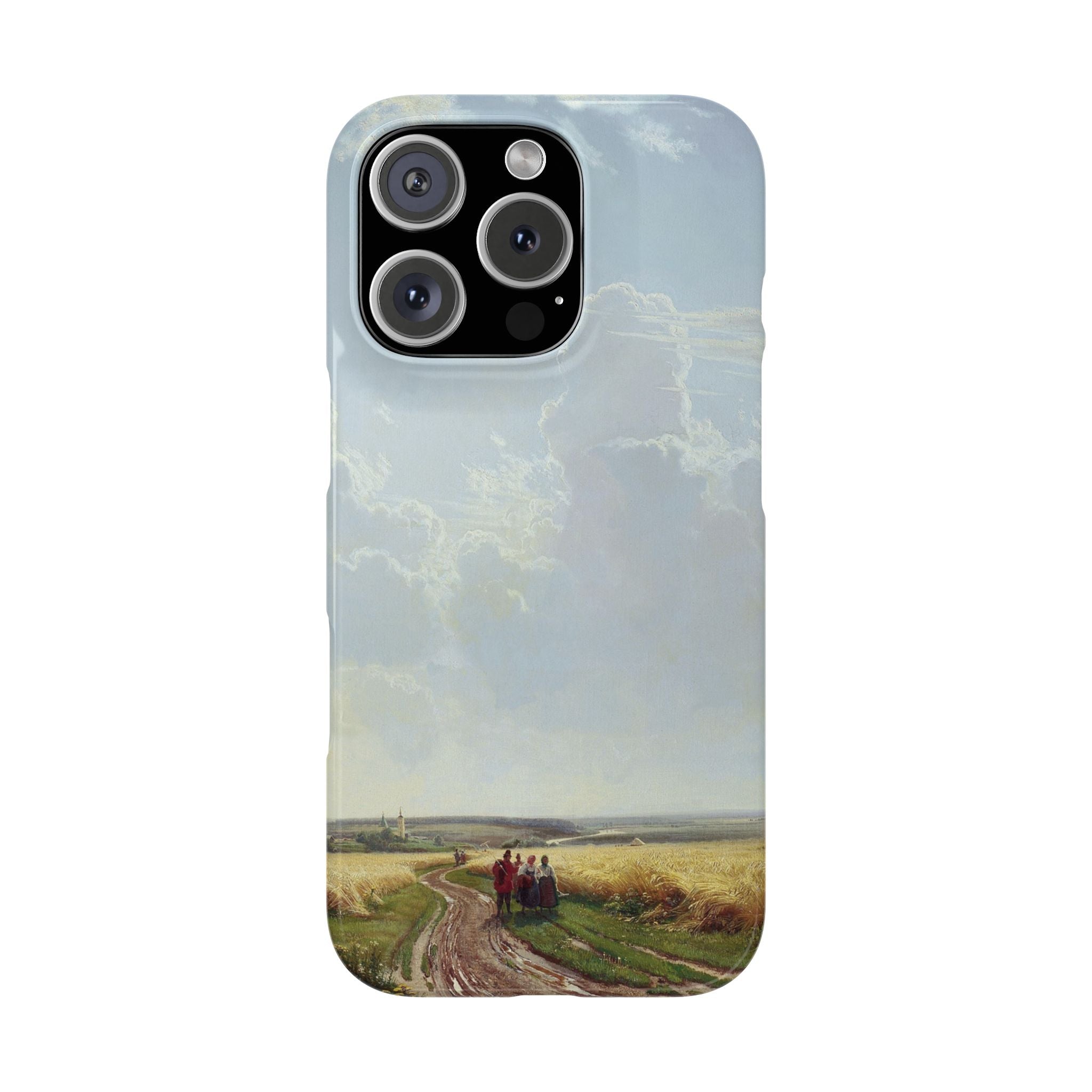 Midday in the Neighbourhood of Moscow by Ivan Ivanovich Shishkin - iPhone Slim Case