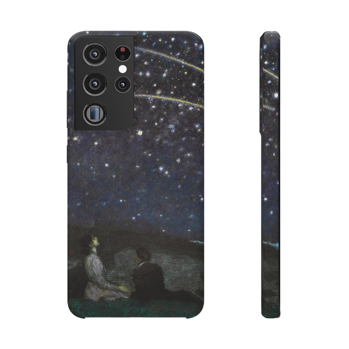 Falling Stars by Franz von Stuck - Samsung Slim Case