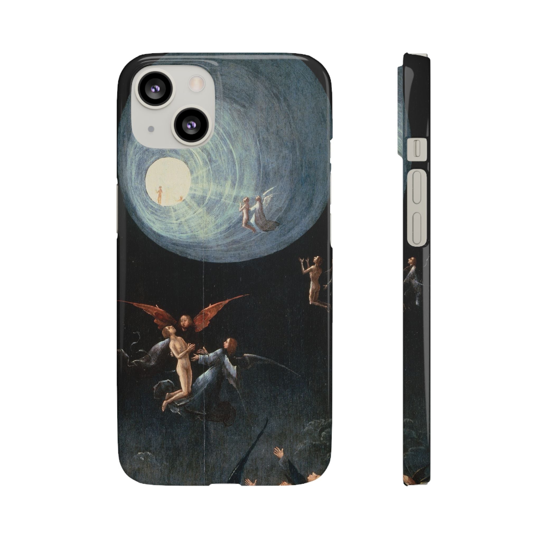 Visions of the Hereafter Ascent of the Blessed by Hieronymus Bosch - iPhone Slim Case