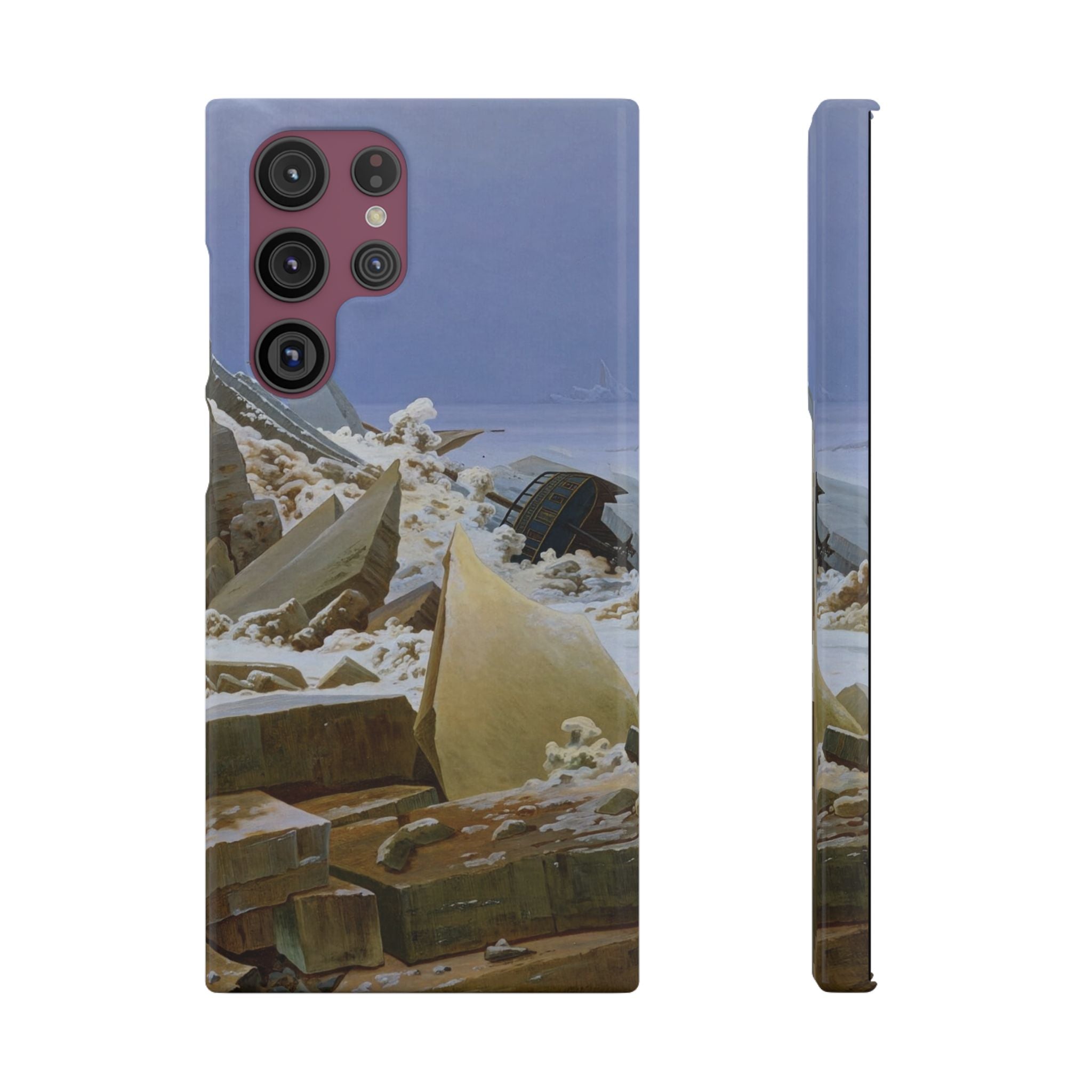 The Sea of Ice by Caspar David Friedrich - Samsung Slim Case