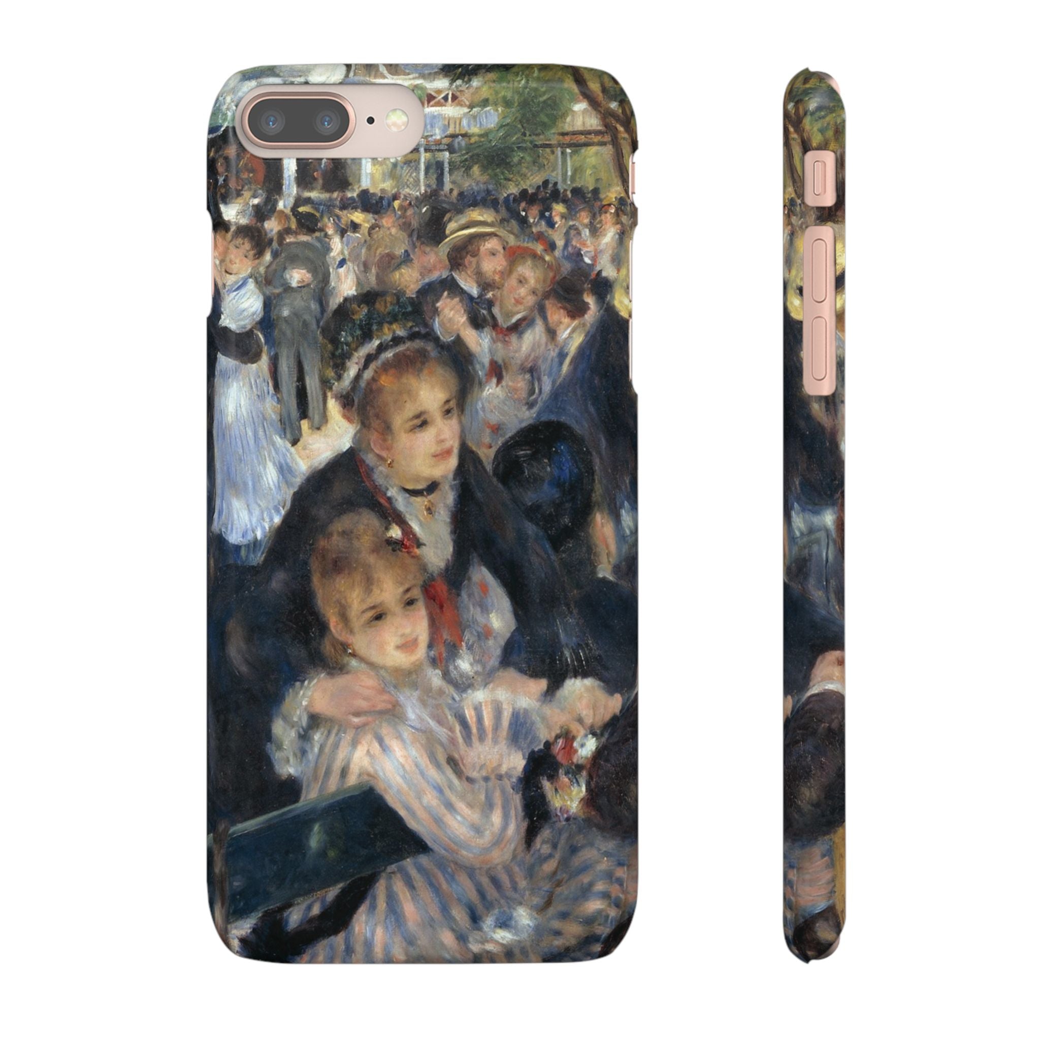 Le Moulin de la Galette by Pierre Auguste Renoir - iPhone Slim Case