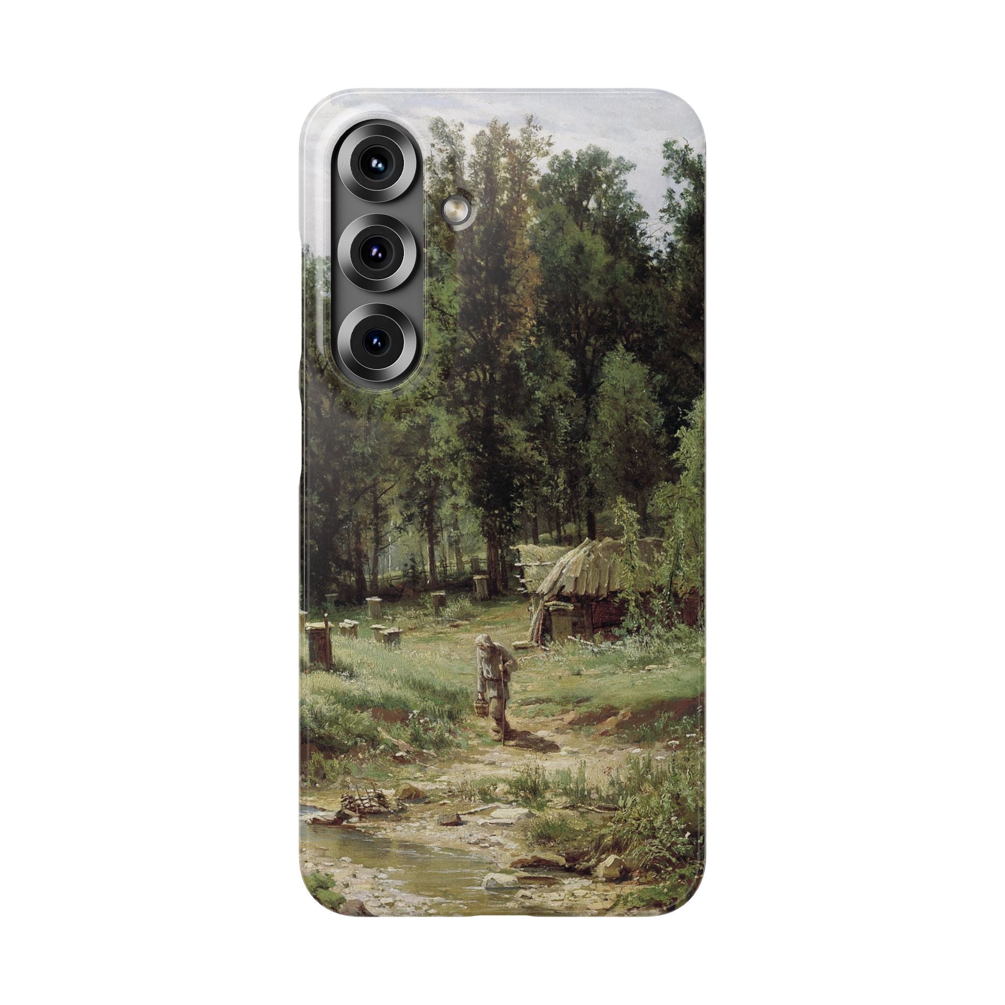 An Apiary in the Forest by Ivan Ivanovich Shishkin - Samsung Slim Case