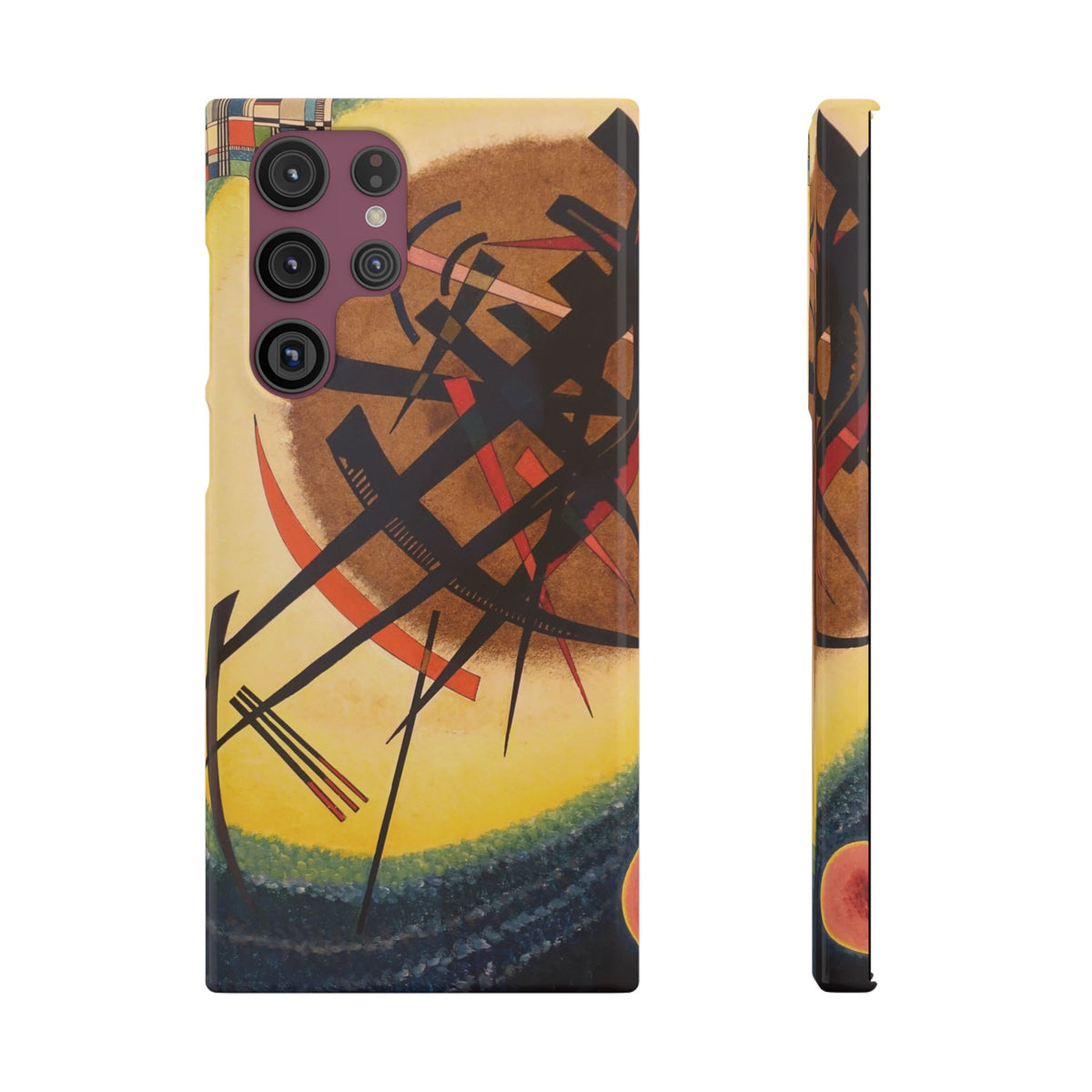In the Bright Oval by Vasily Kandinsky - Samsung Slim Case