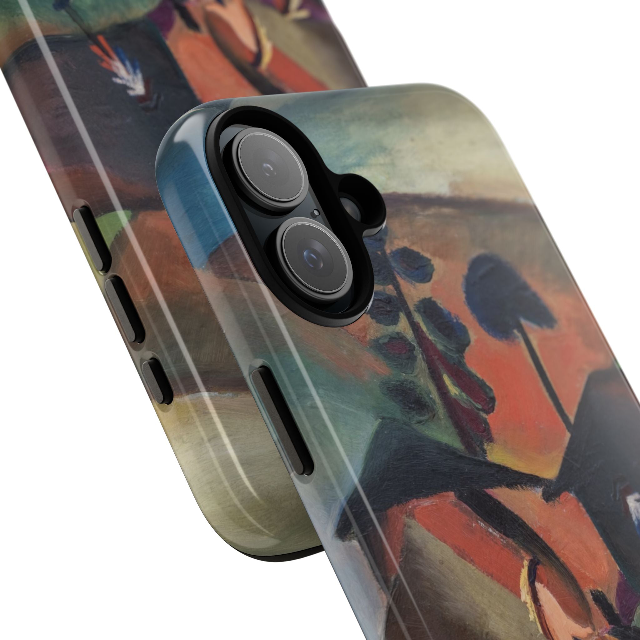 Indians on Horsebacks by August Macke - iPhone Tough Case