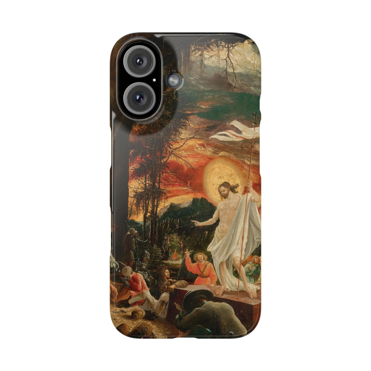 Resurrection of Christ by Albrecht Altdorfer - iPhone Slim Case