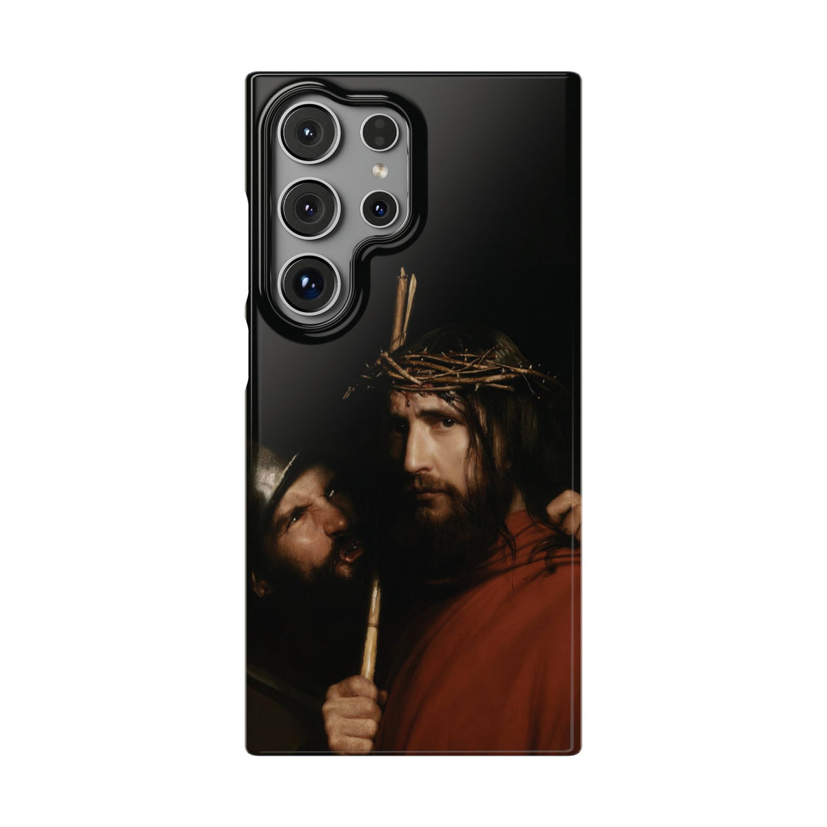 The Mocking of Christ by Carl Bloch - Samsung Slim Case