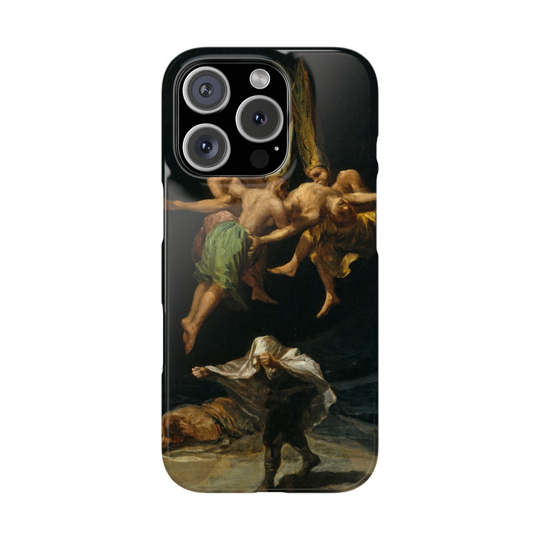 Witches’ Flight by Francisco de Goya - iPhone Slim Case
