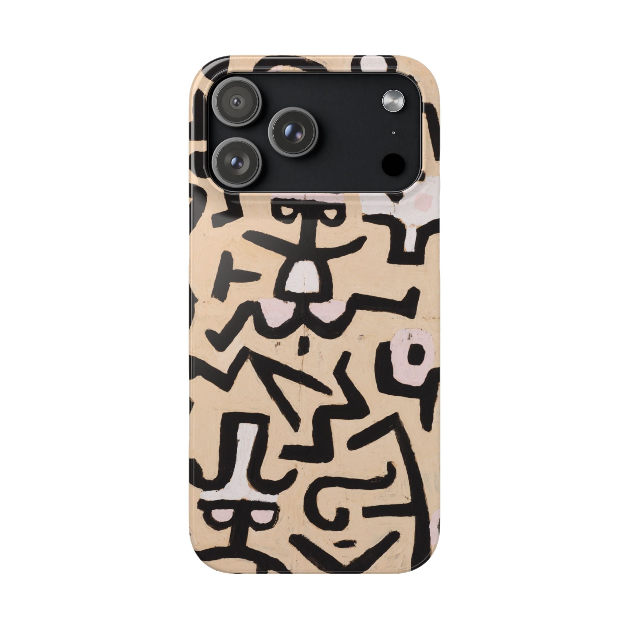 Comedians' Handbill by Paul Klee - iPhone Slim Case