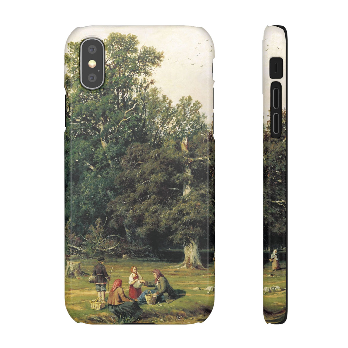 For Mushrooms by Ivan Ivanovich Shishkin - iPhone Slim Case