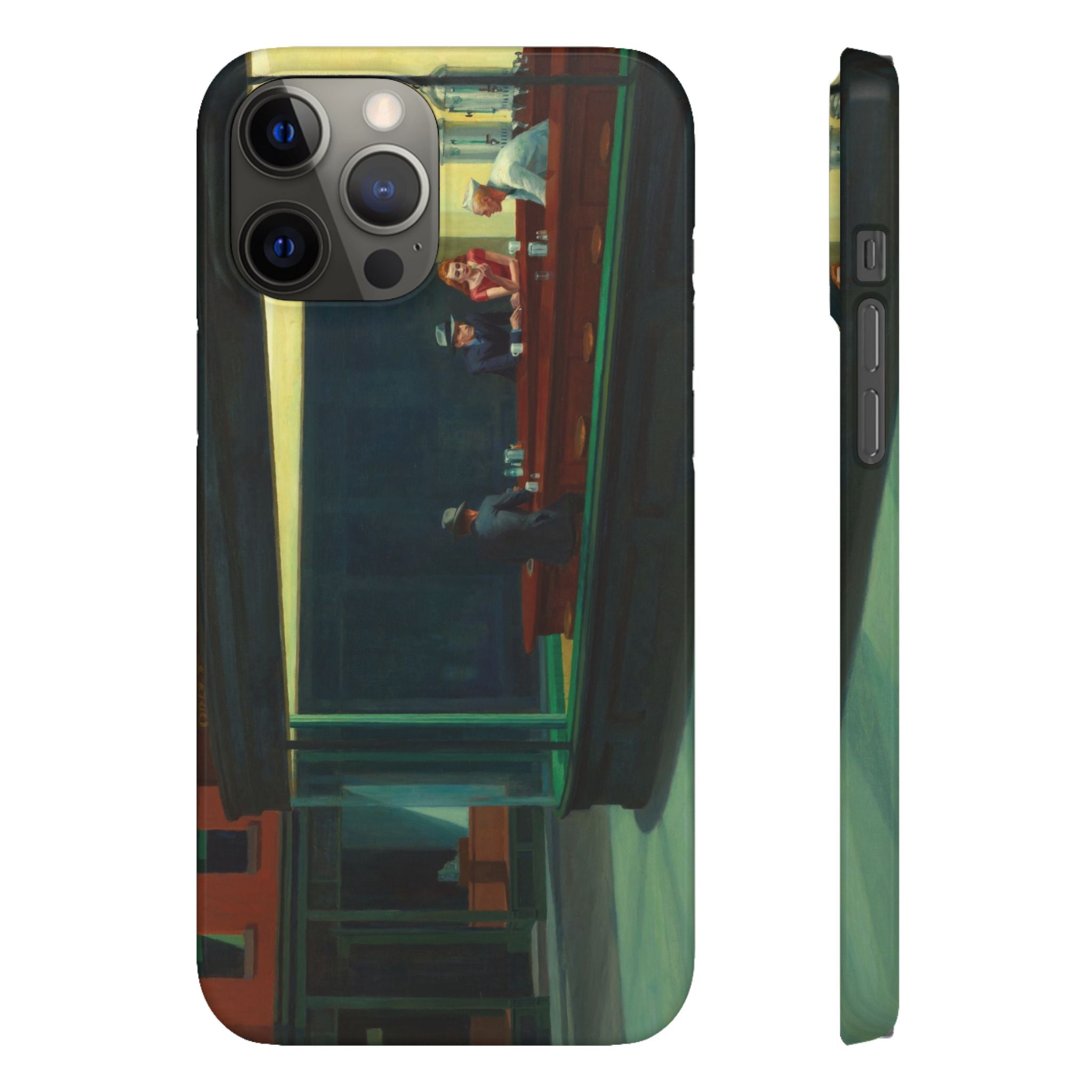 Nighthawks by Edward Hopper - iPhone Slim Case