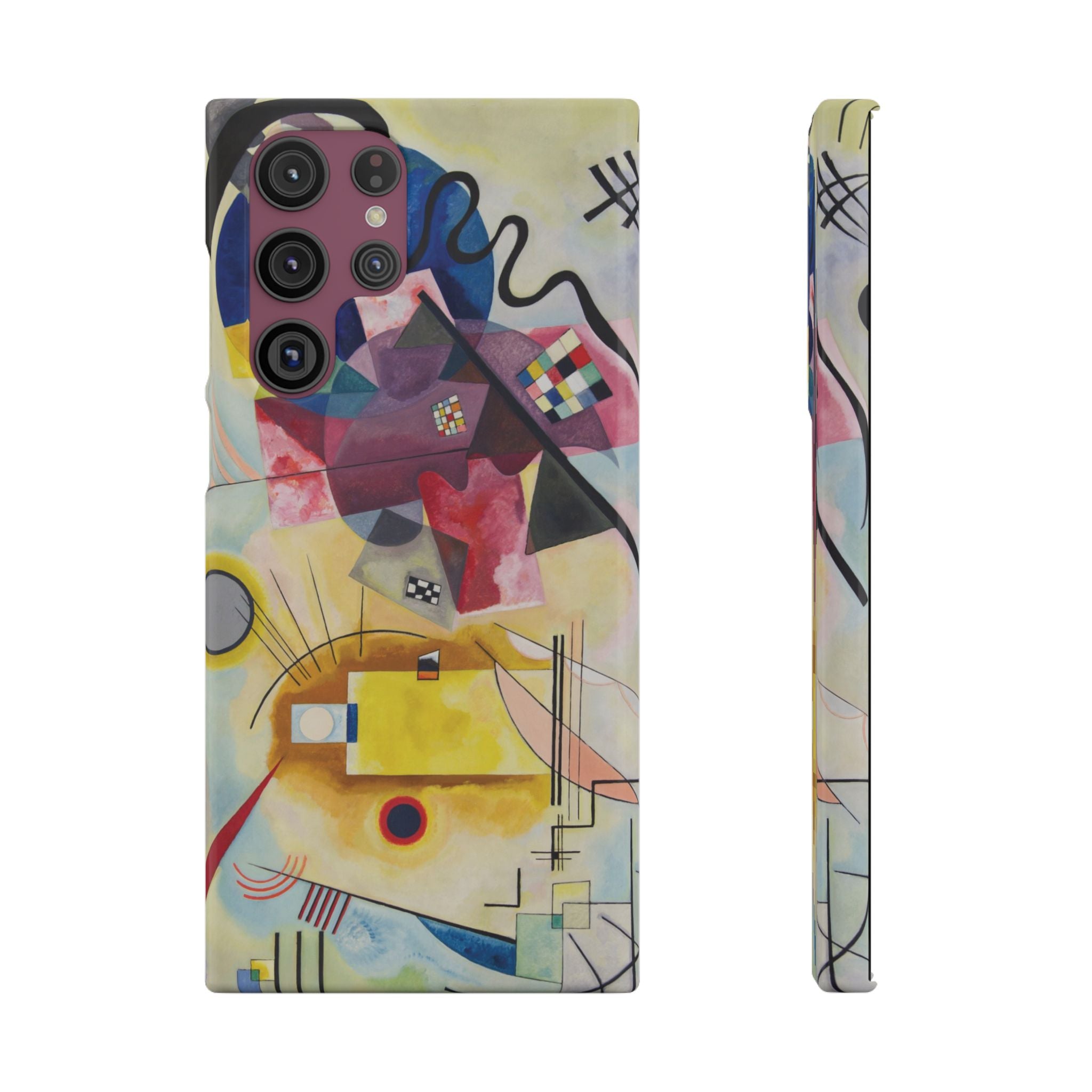 Yellow-Red-Blue by Vasily Kandinsky - Samsung Slim Case