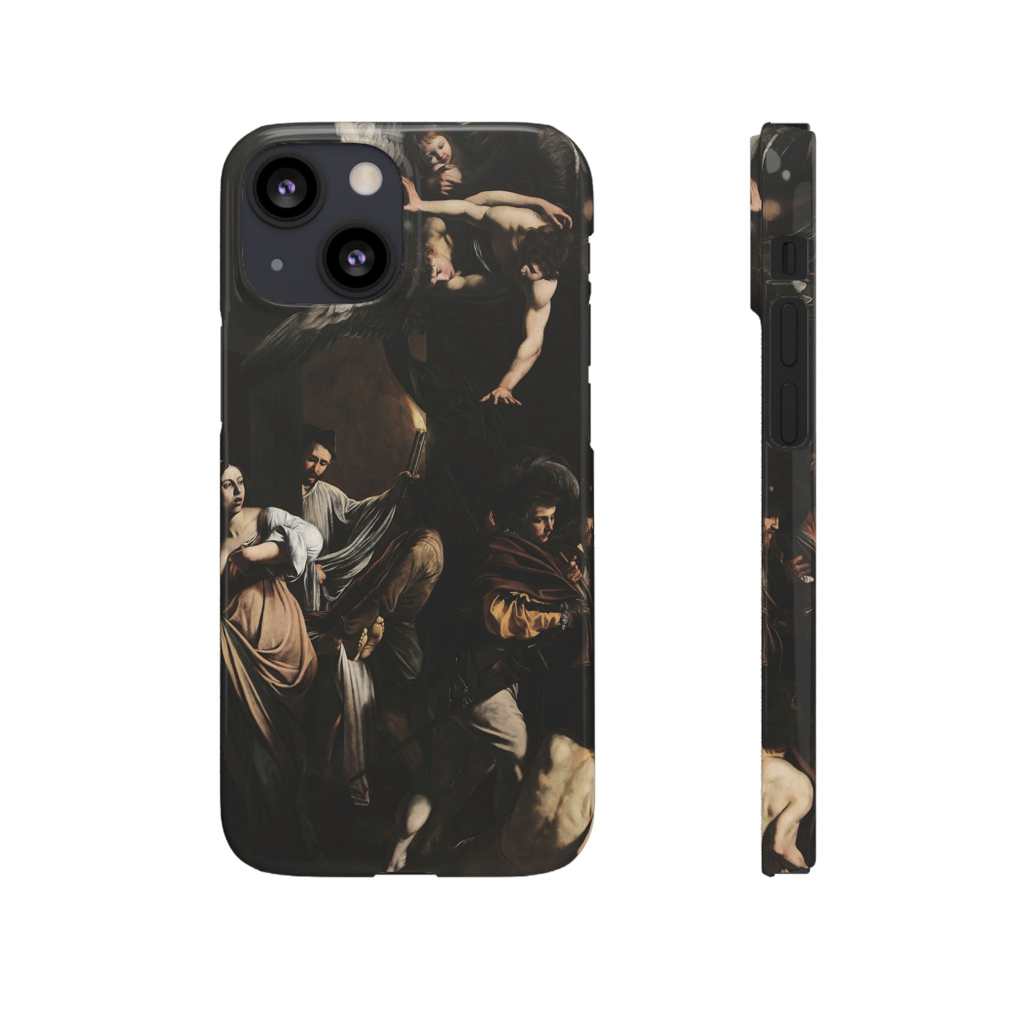 The Seven Works of Mercy by Caravaggio - iPhone Slim Case