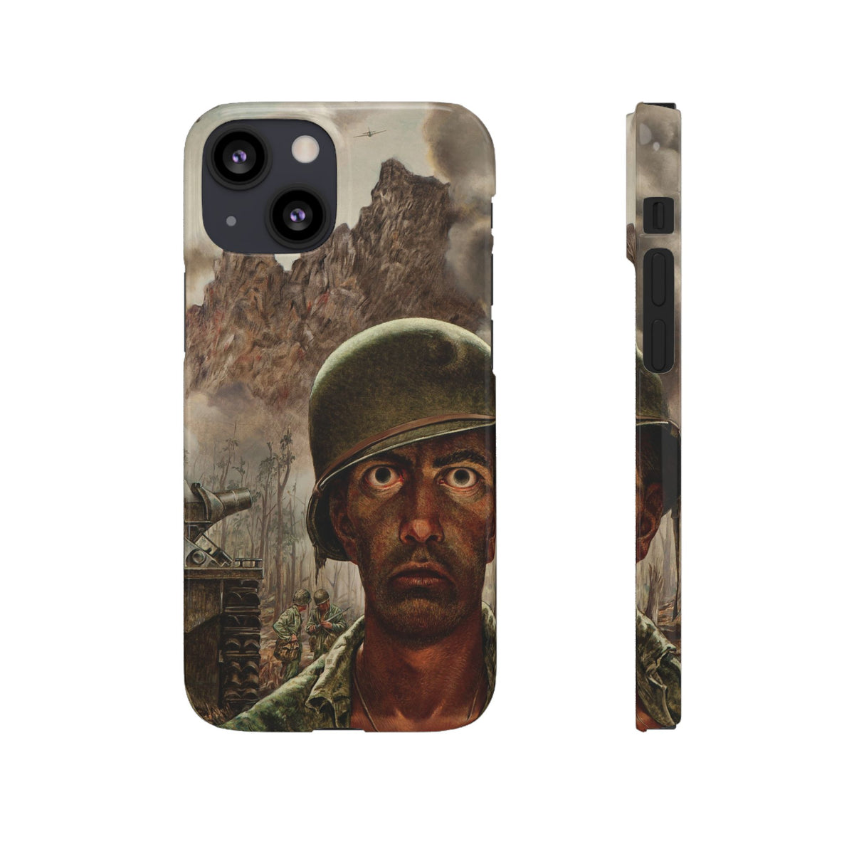 That 2,000 Yard Stare by Thomas Lea - iPhone Slim Case