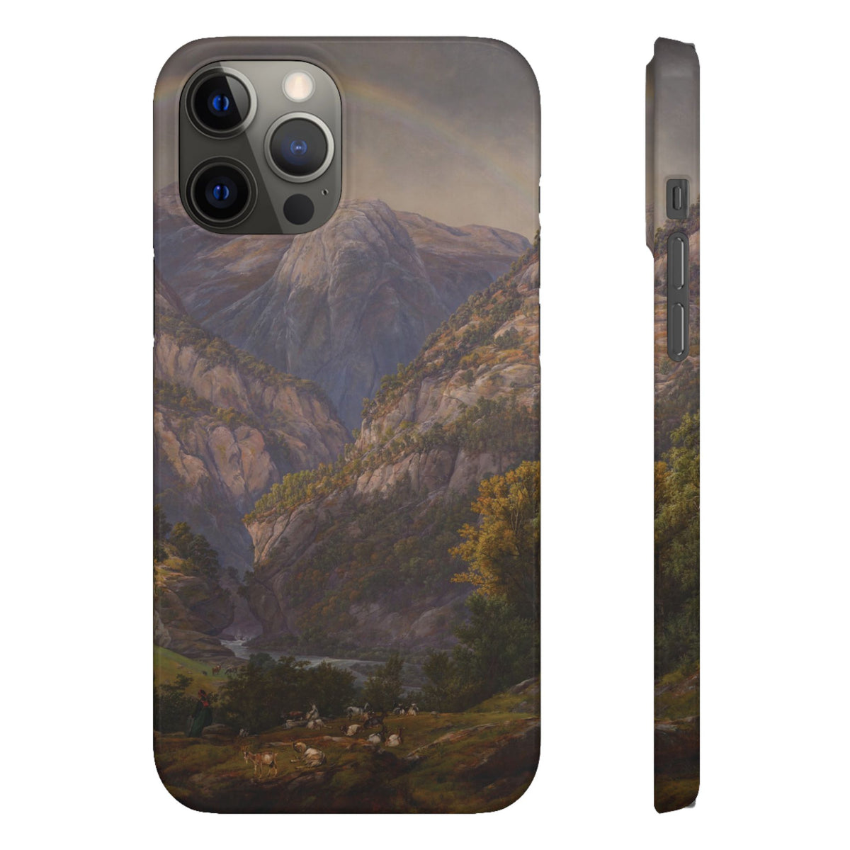 View from Stalheim by Johan Dahl - iPhone Slim Case
