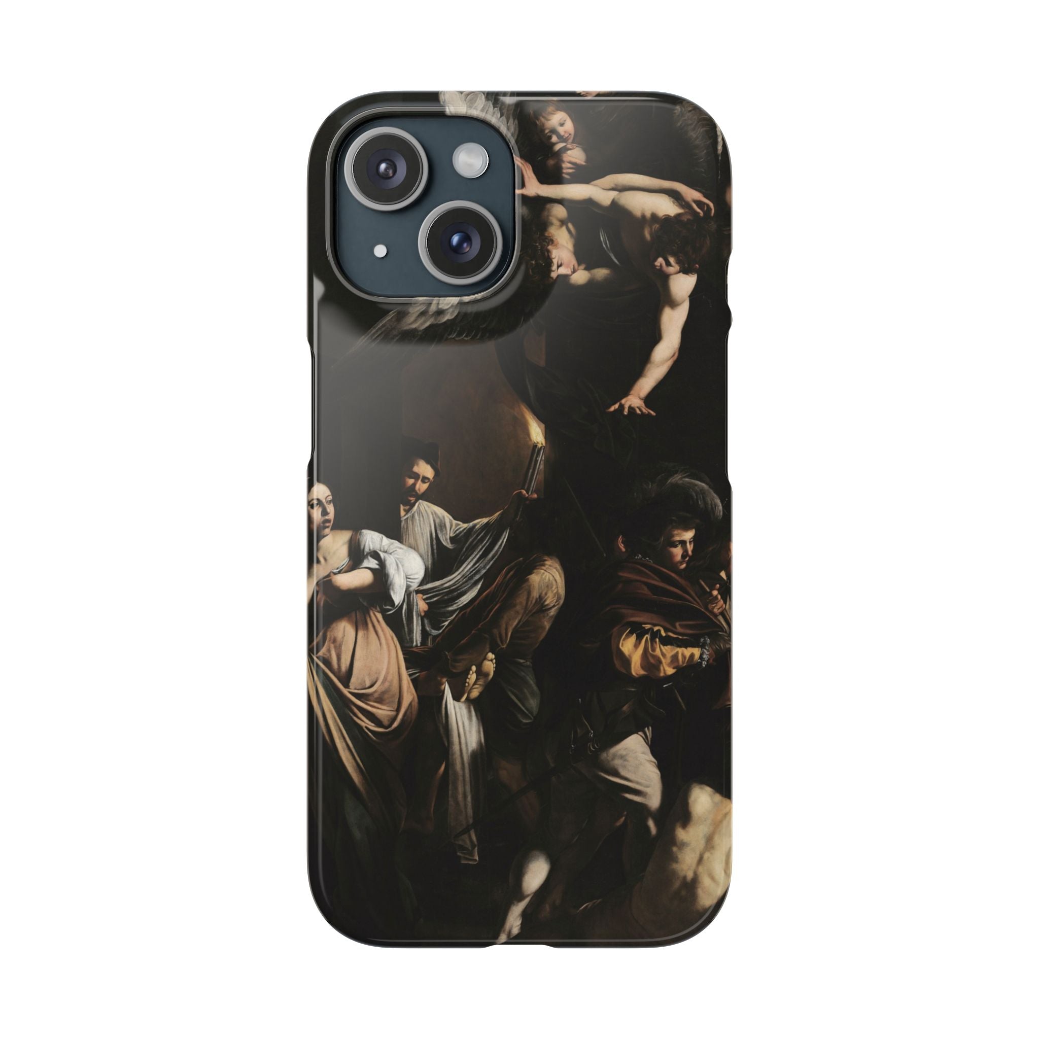 The Seven Works of Mercy by Caravaggio - iPhone Slim Case