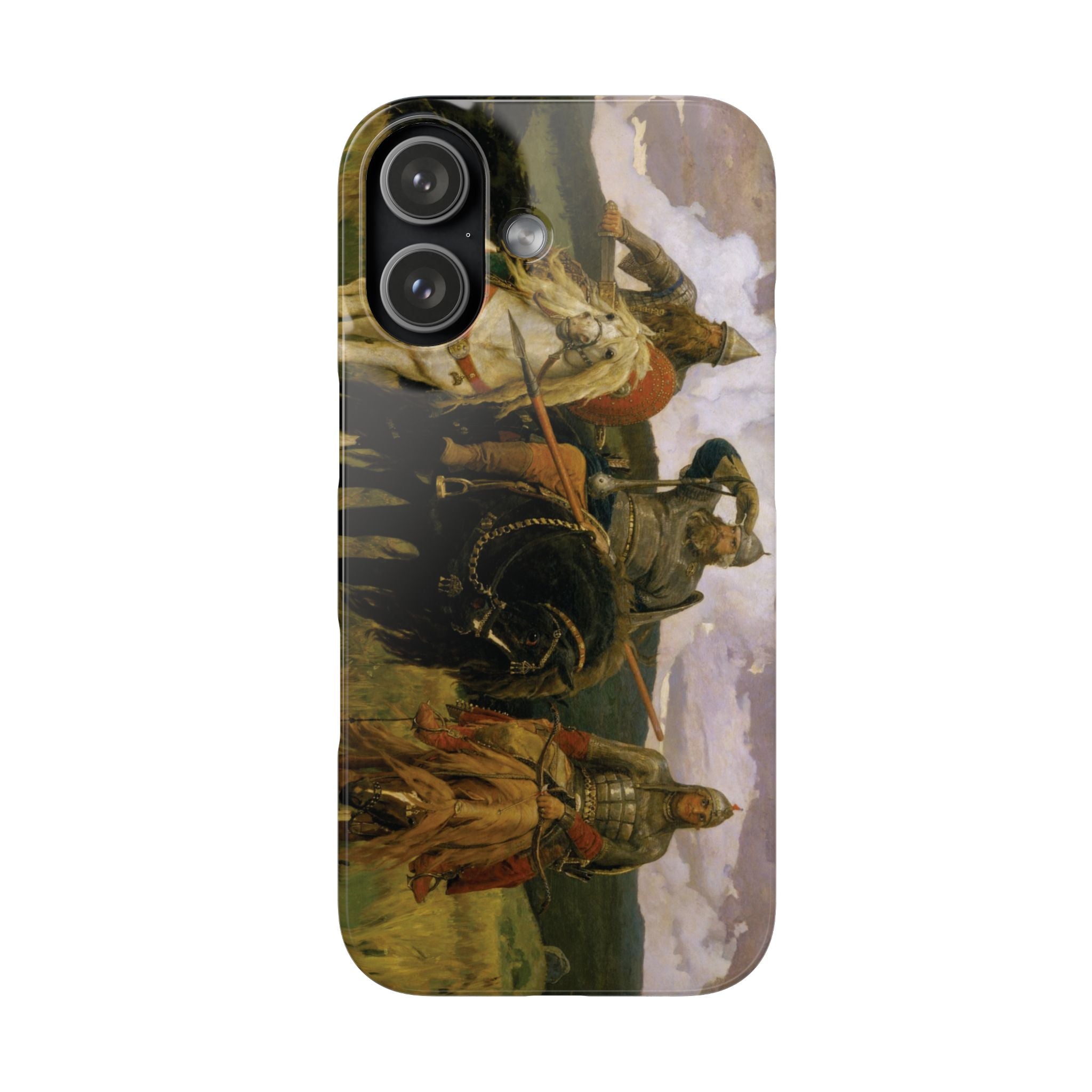 Bogatyrs by Viktor Vasnetsov - iPhone Slim Case