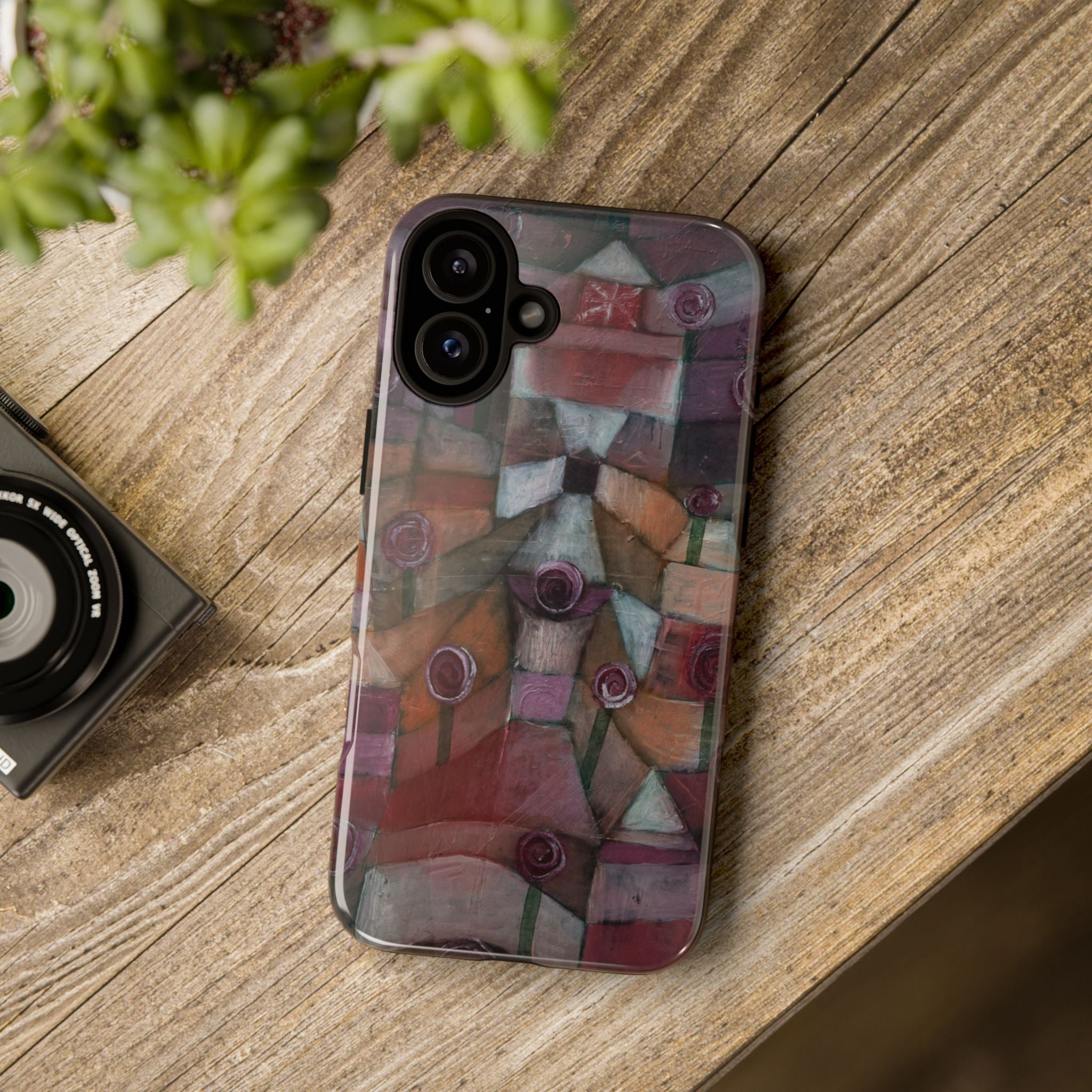 Rose Garden by Paul Klee - iPhone Tough Case