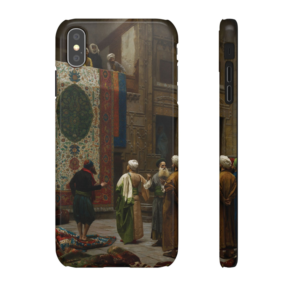 The Carpet Merchant by Jean-Leon Gerome - iPhone Slim Case