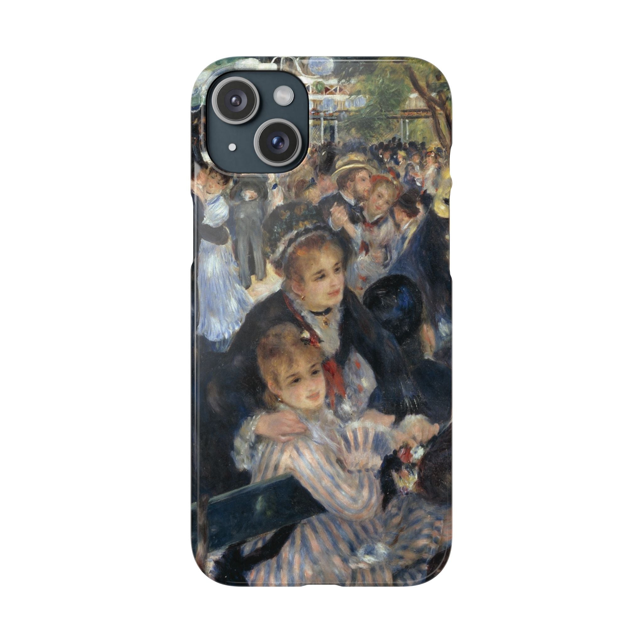 Le Moulin de la Galette by Pierre Auguste Renoir - iPhone Slim Case