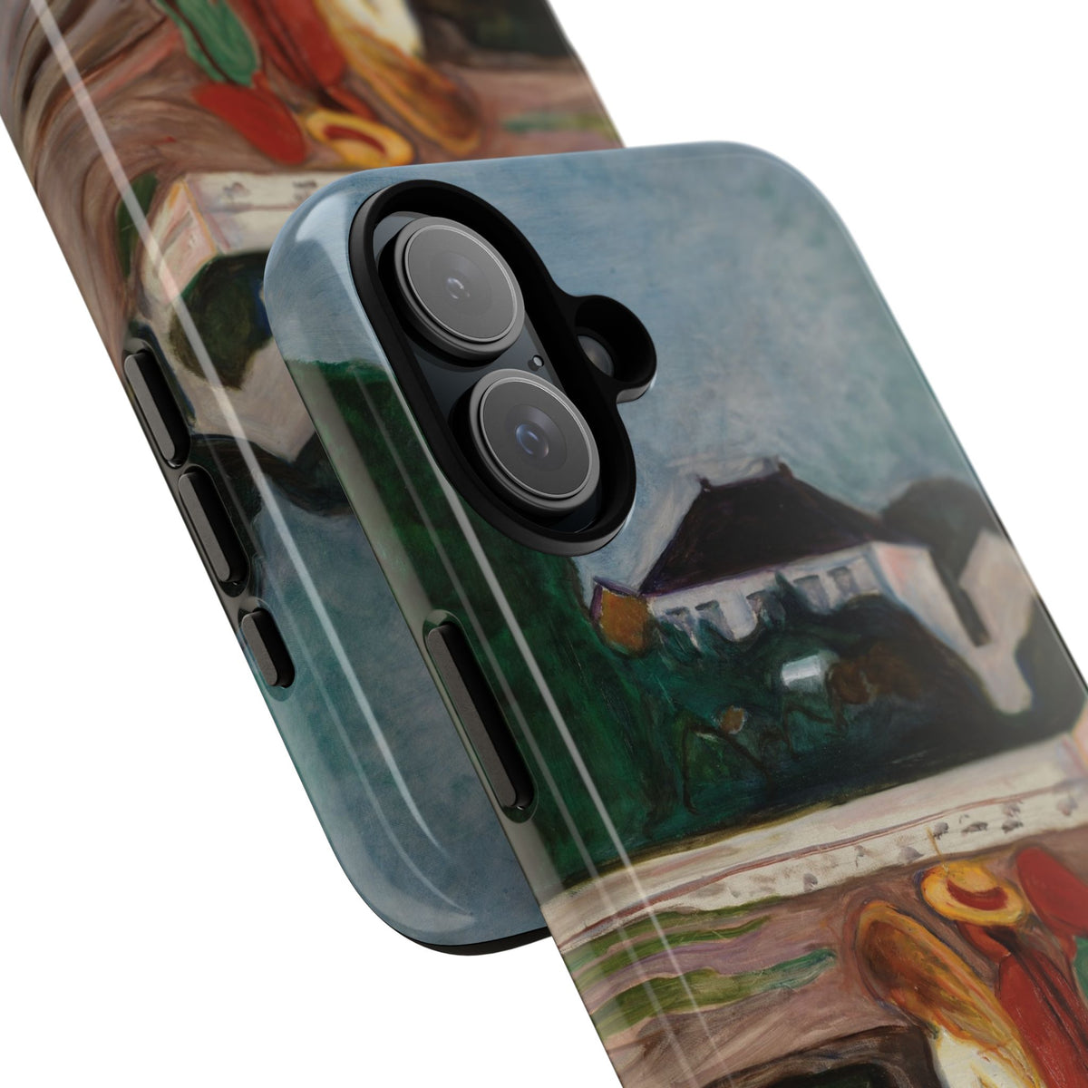 La ragazza sul ponte di Edvard Munch - Cover rigida per iPhone